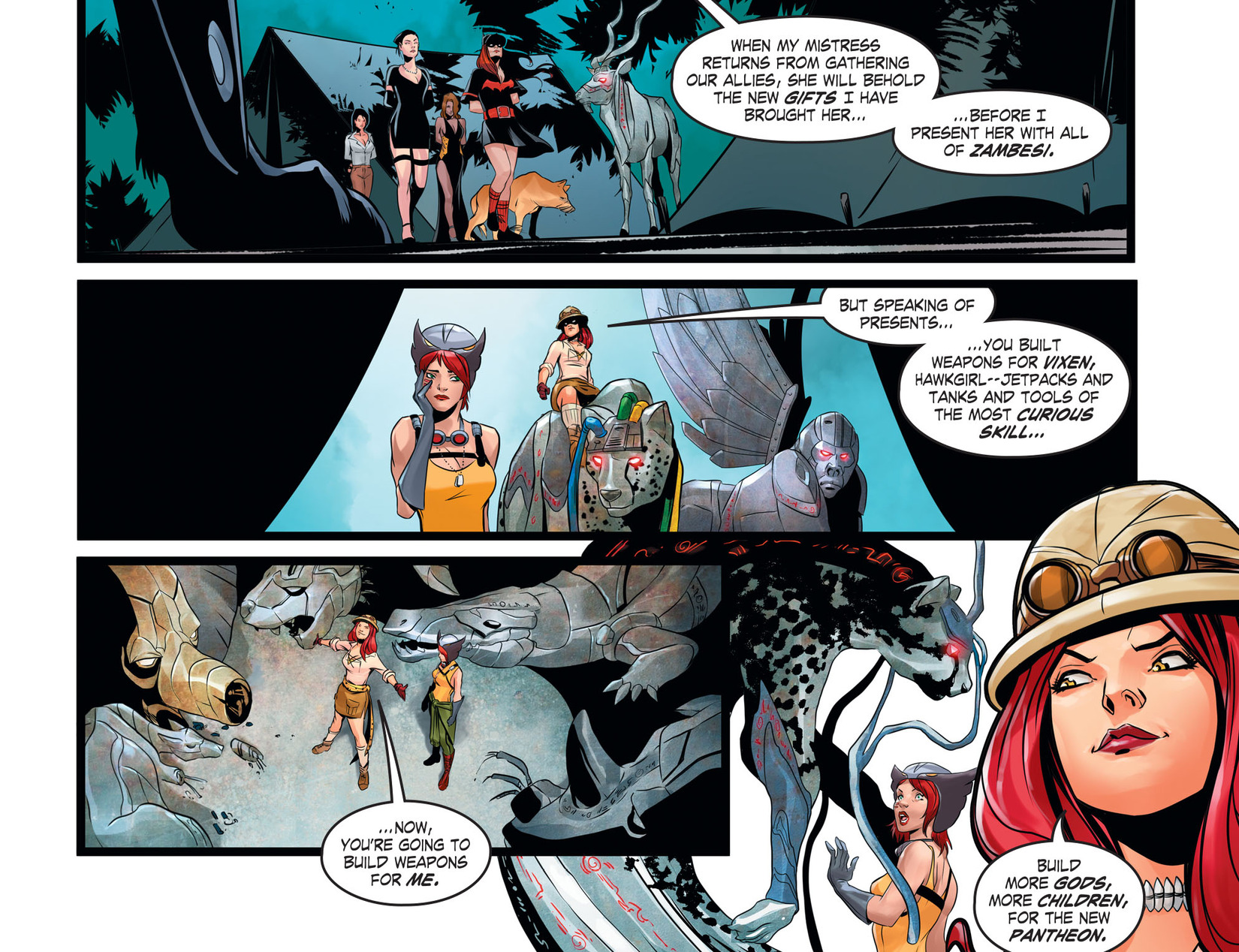 Read online DC Comics: Bombshells comic -  Issue #65 - 8