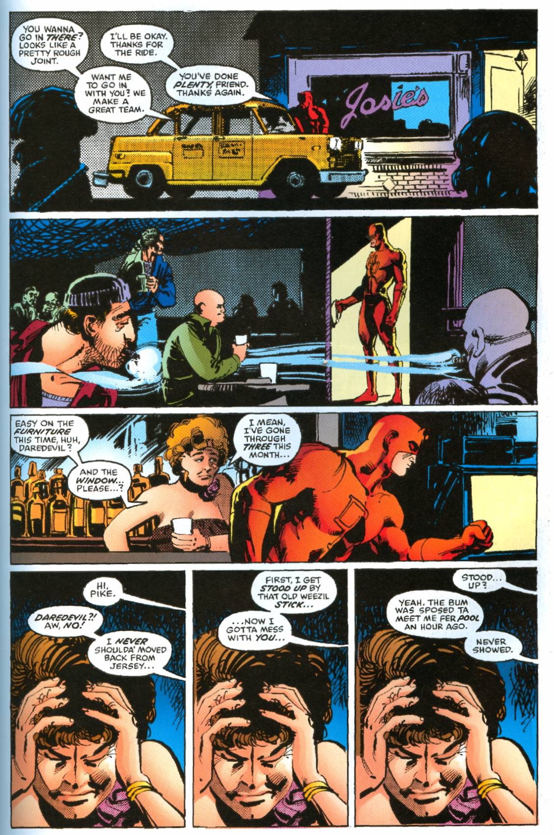 Read online Daredevil Visionaries: Frank Miller comic -  Issue # TPB 3 - 112