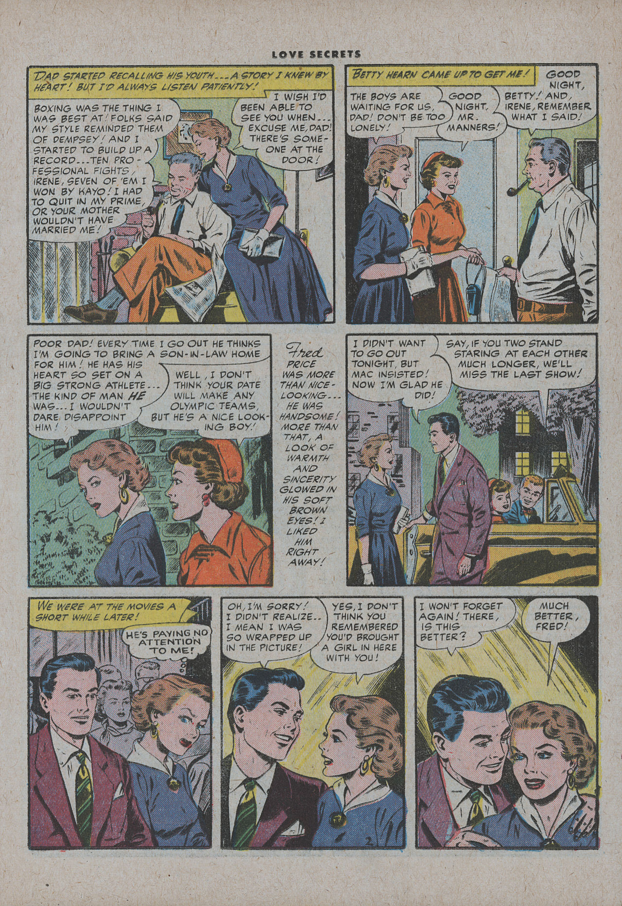 Read online Love Secrets (1953) comic -  Issue #46 - 13