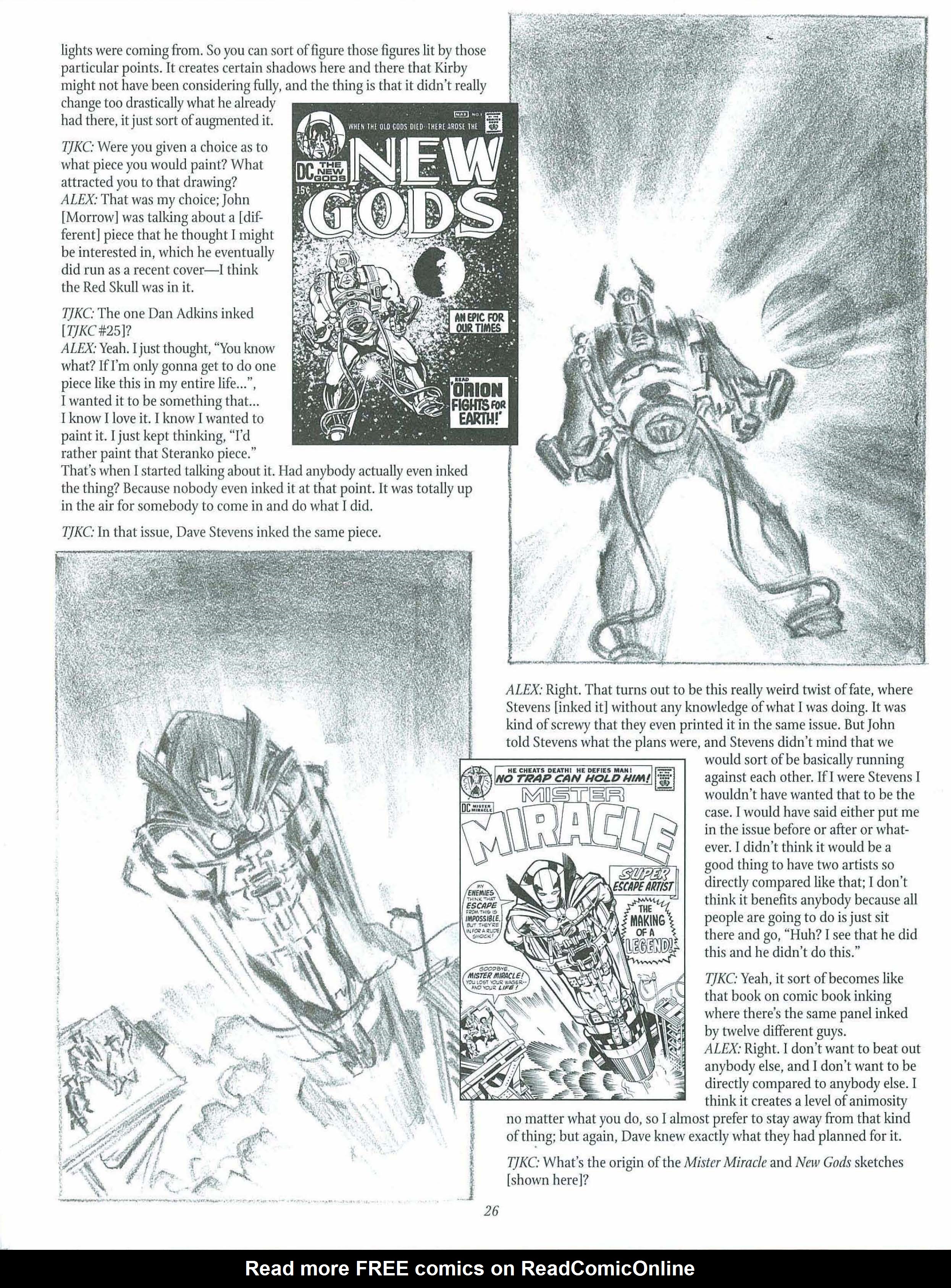 Read online The Jack Kirby Collector comic -  Issue #27 - 60