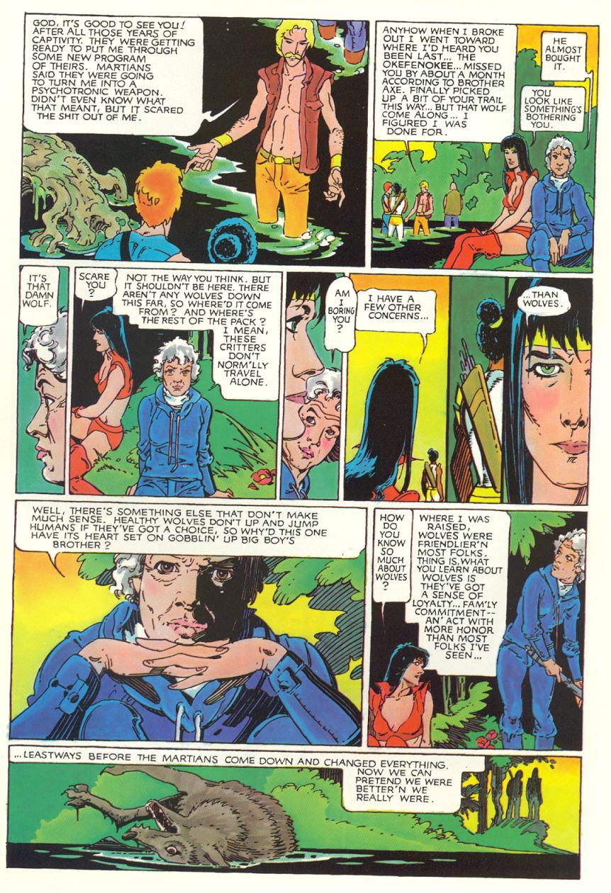 Read online Marvel Graphic Novel comic -  Issue #7 - Killraven - Warrior of the Worlds - 41