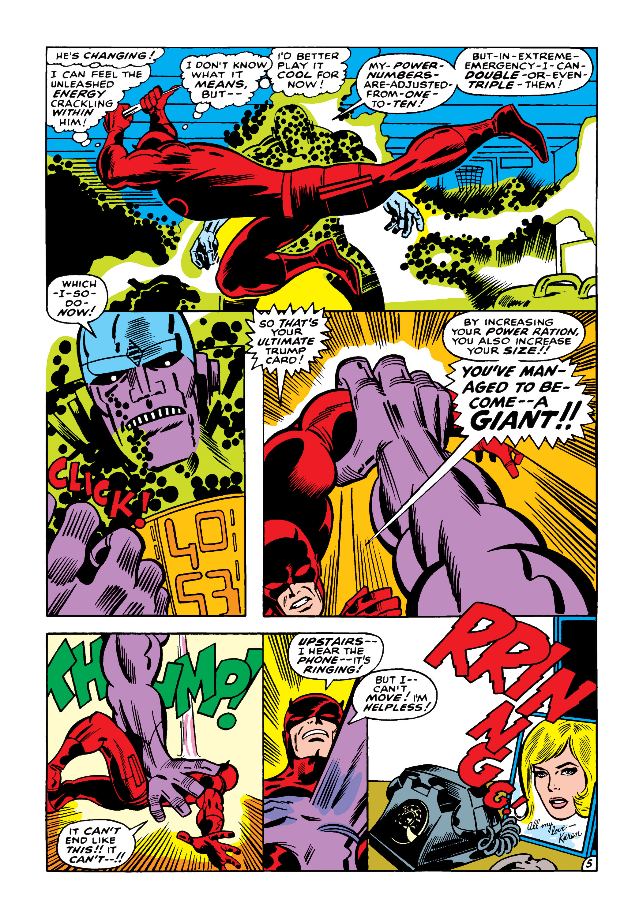 Read online Marvel Masterworks: Daredevil comic -  Issue # TPB 5 (Part 2) - 79