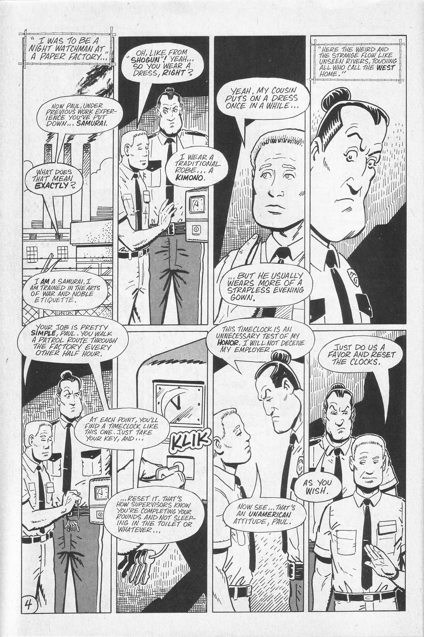 Read online Paul the Samurai (1991) comic -  Issue # TPB - 10