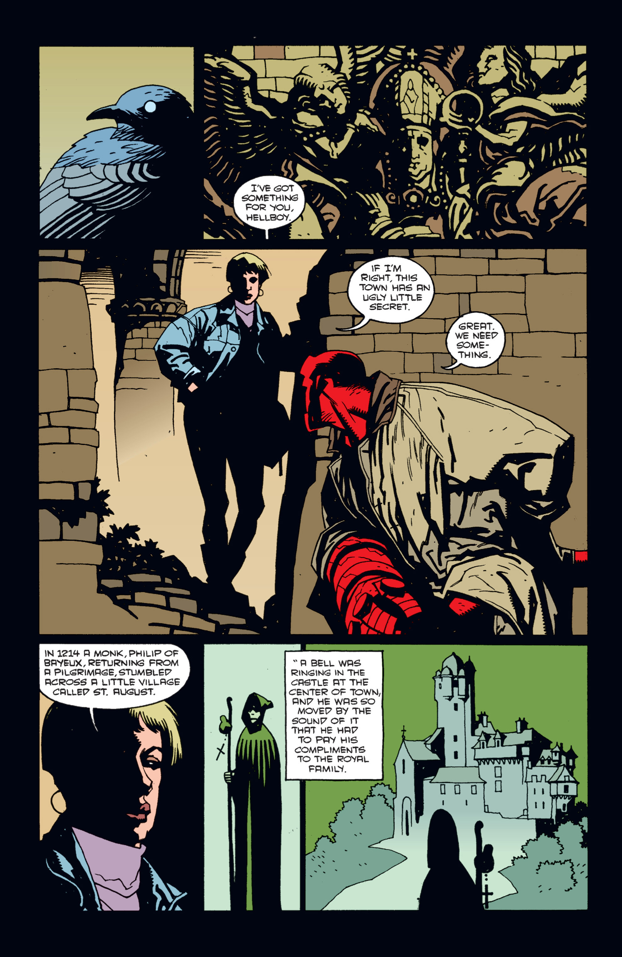 Read online Hellboy comic -  Issue #3 - 91