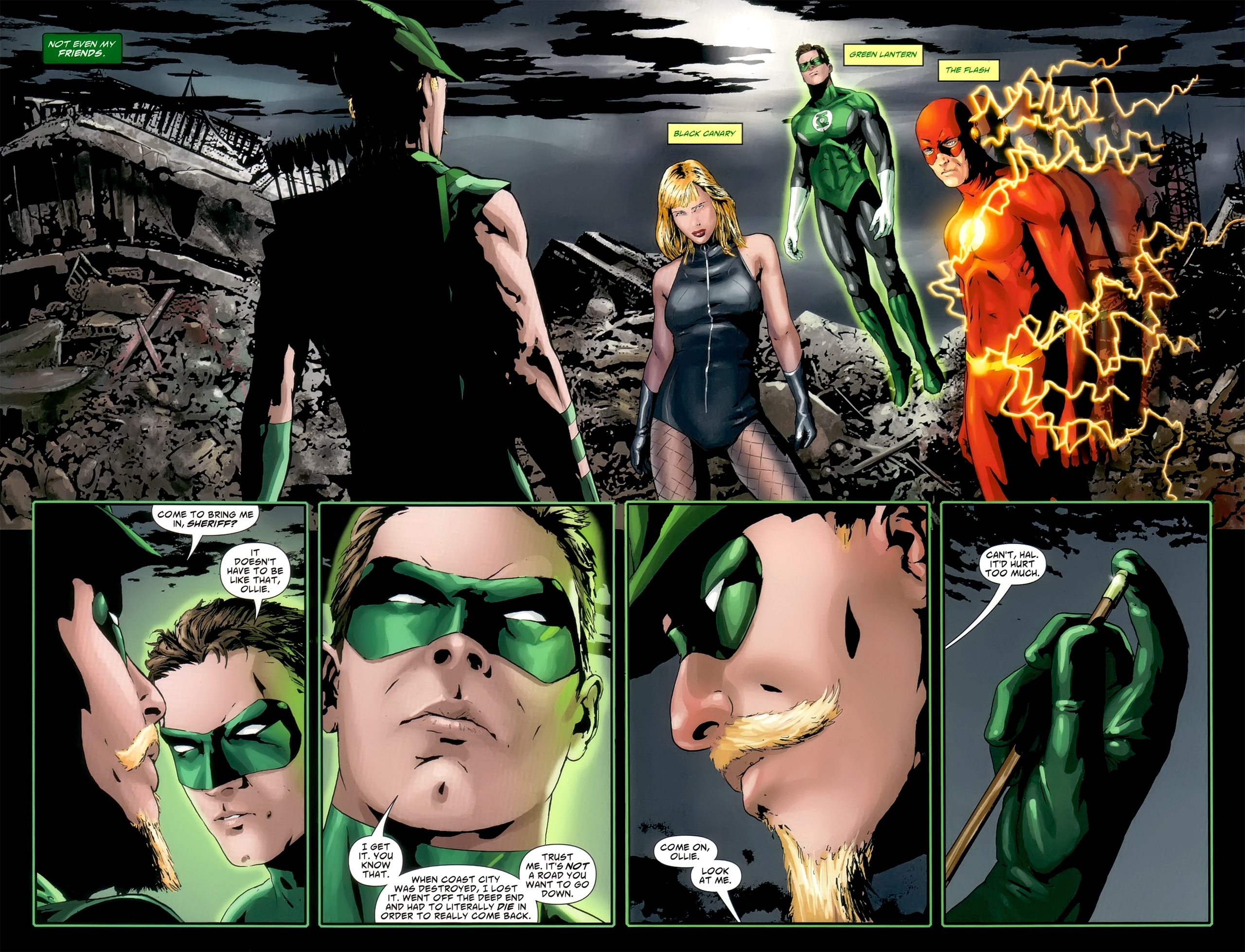 Read online Green Arrow/Black Canary comic -  Issue #31 - 6