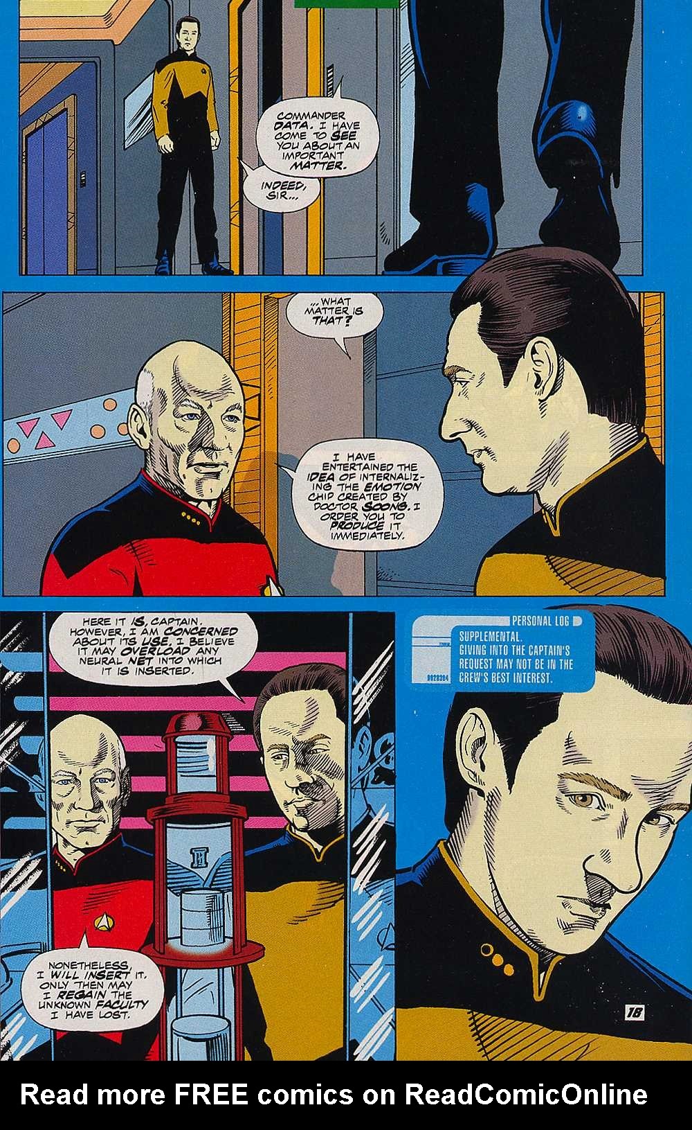 Read online Star Trek: The Next Generation (1989) comic -  Issue #79 - 19