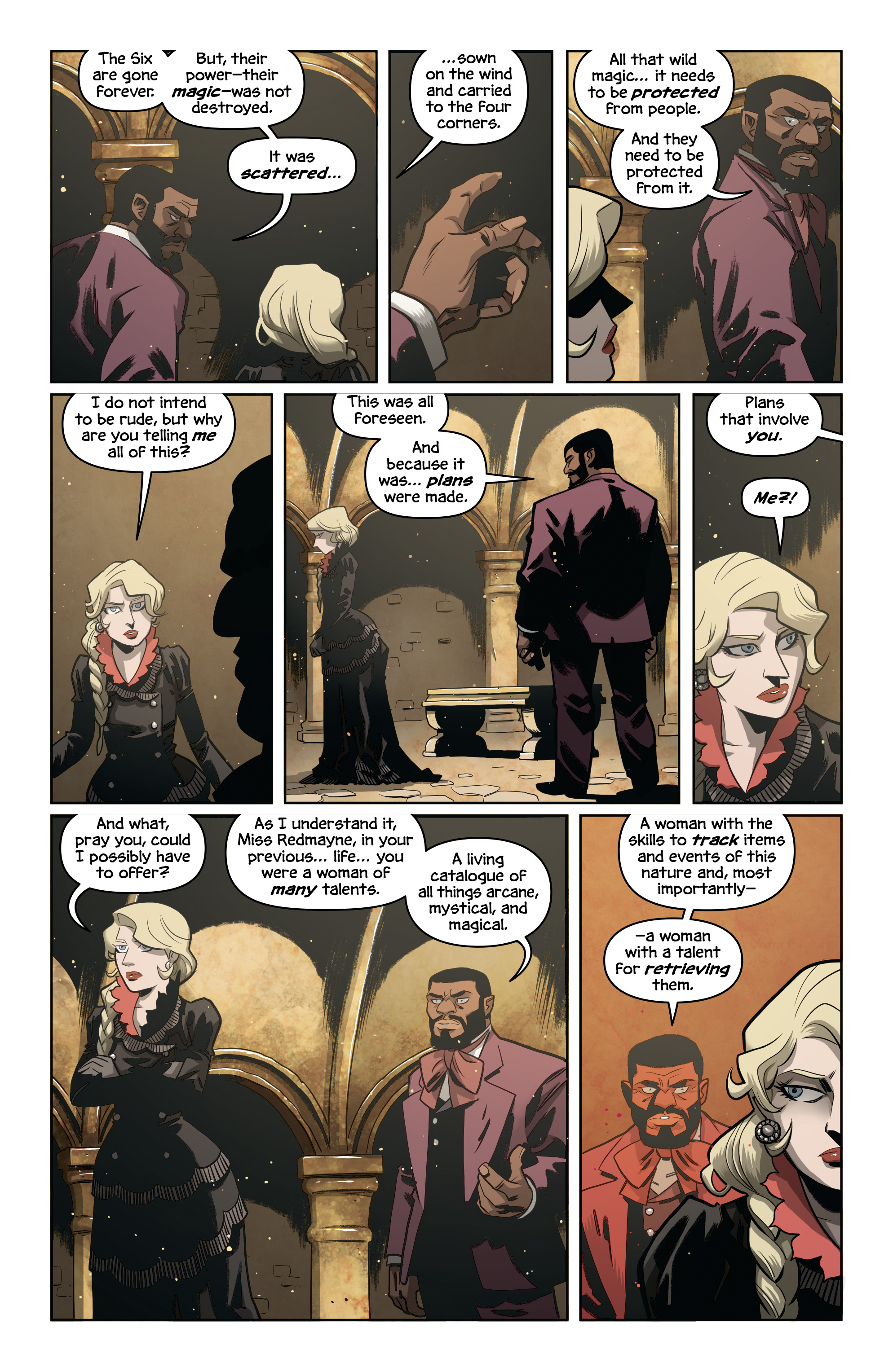 Read online Shadow Roads comic -  Issue #6 - 6