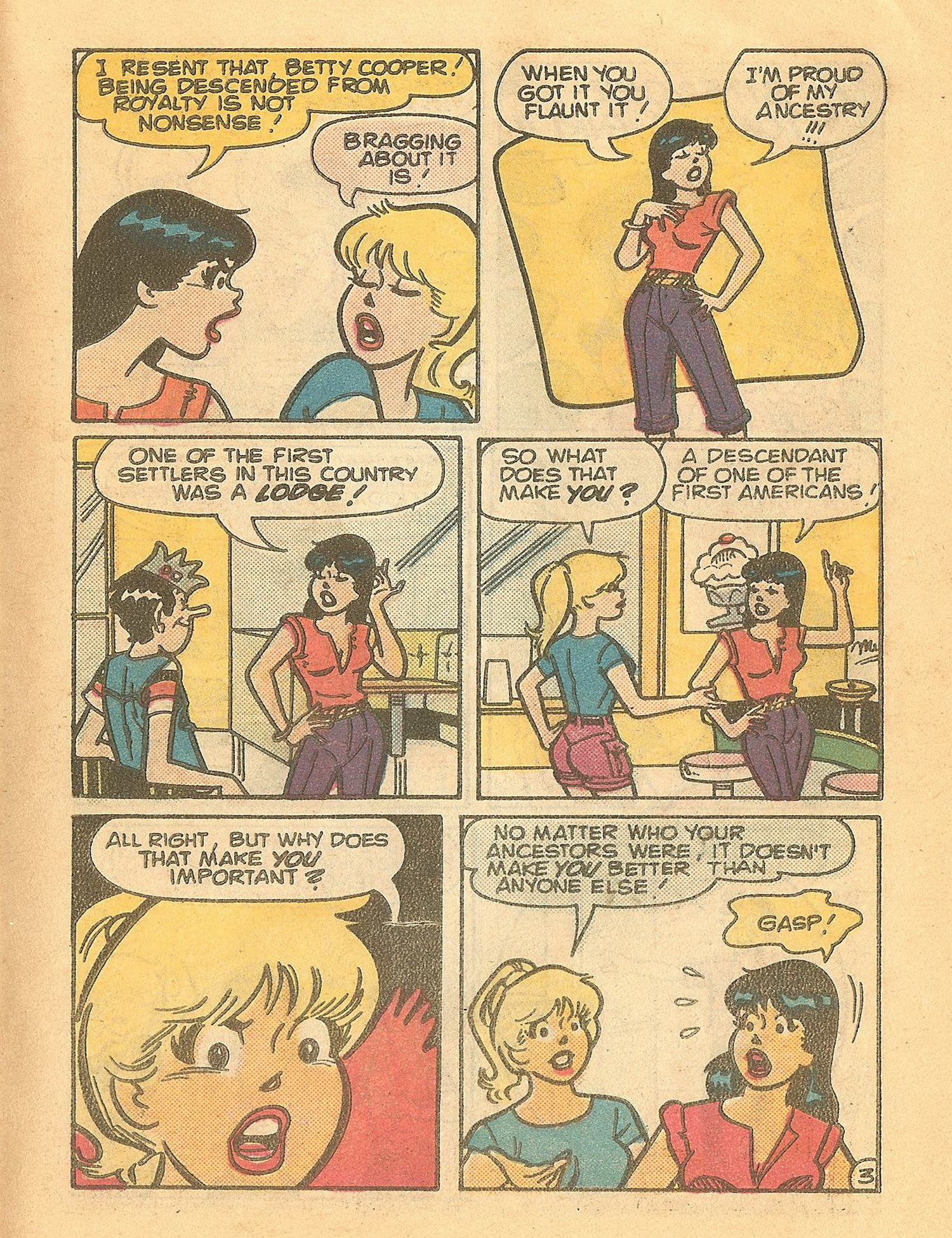 Read online Betty and Veronica Digest Magazine comic -  Issue #27 - 30
