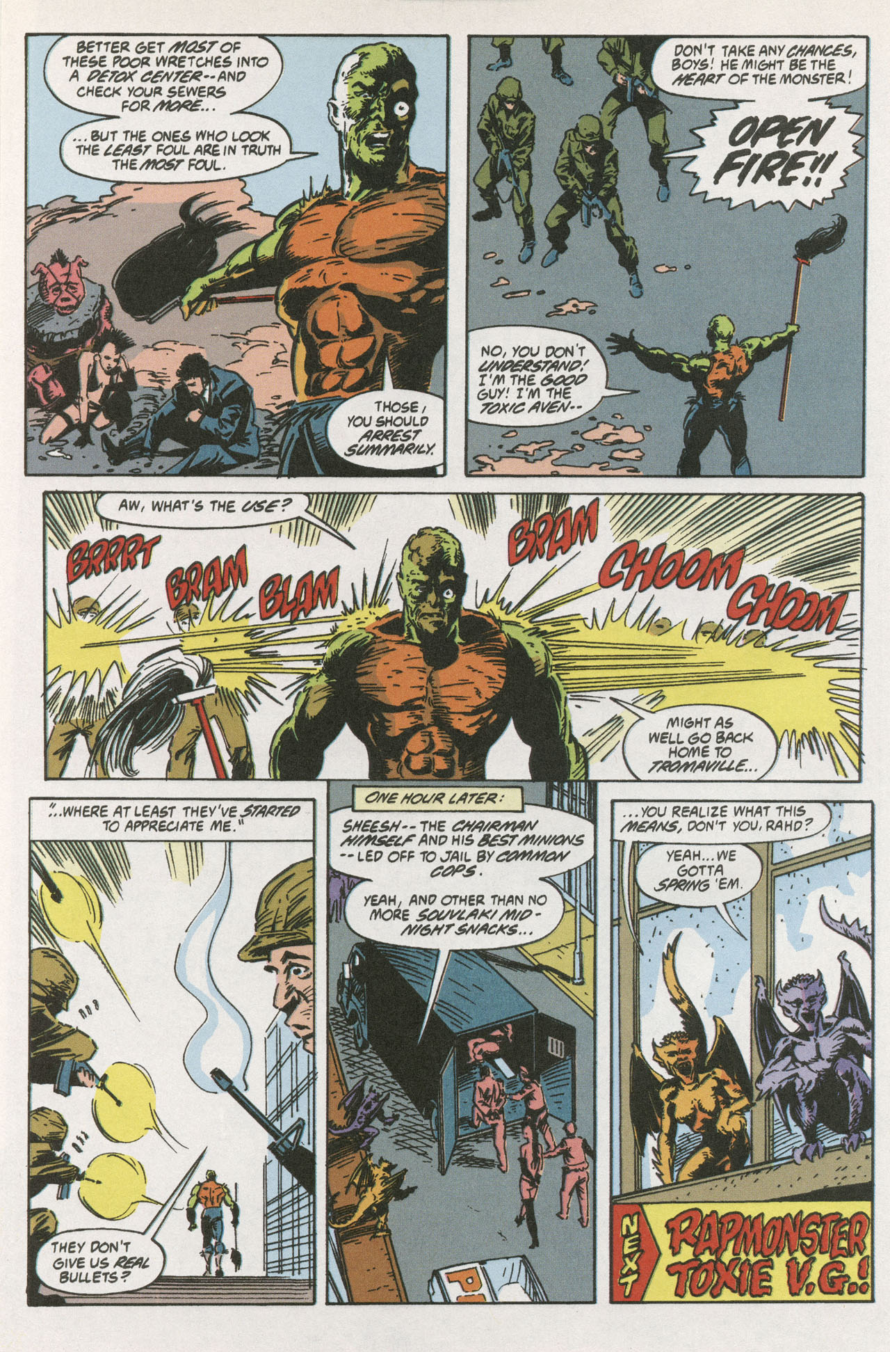 Read online Toxic Avenger comic -  Issue #8 - 31