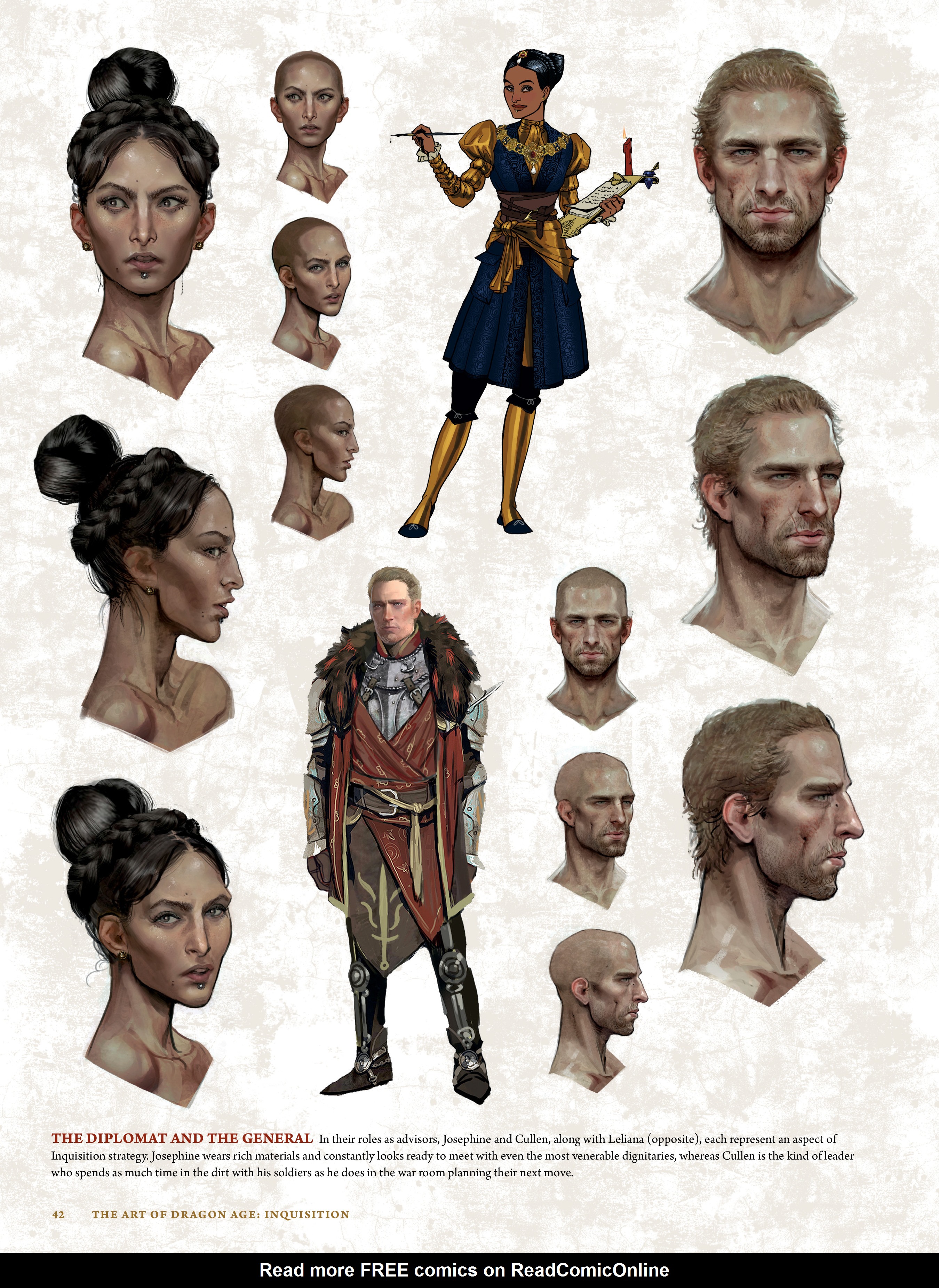 Read online The Art of Dragon Age: Inquisition comic -  Issue # TPB (Part 1) - 40