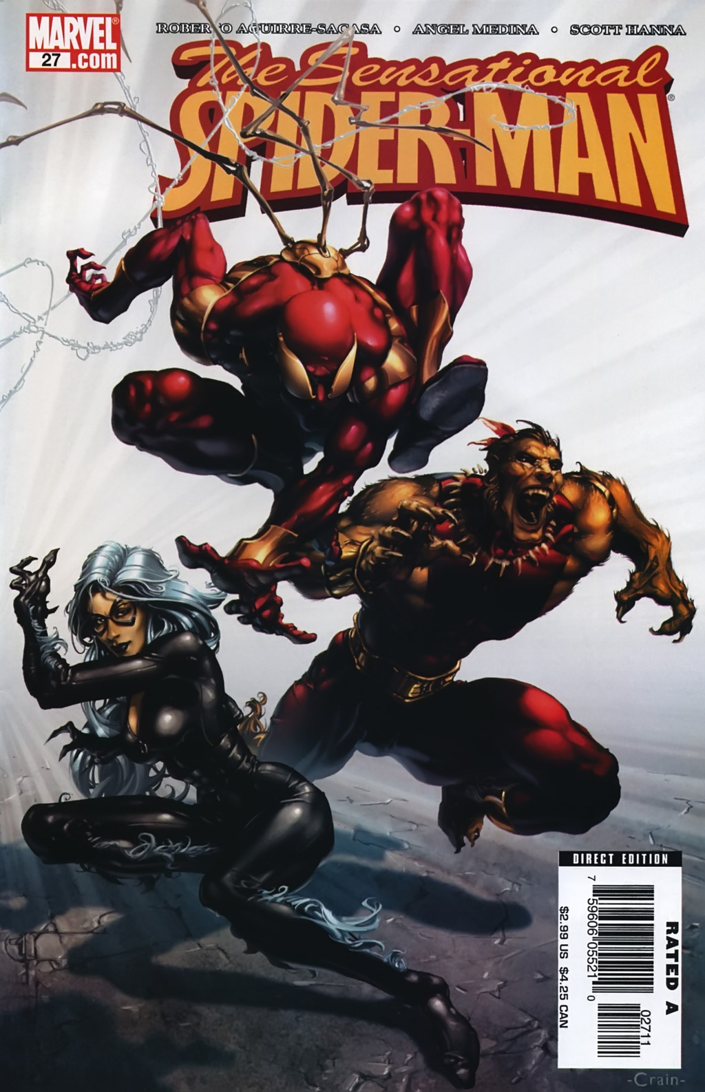 Read online The Sensational Spider-Man (2006) comic -  Issue #27 - 1