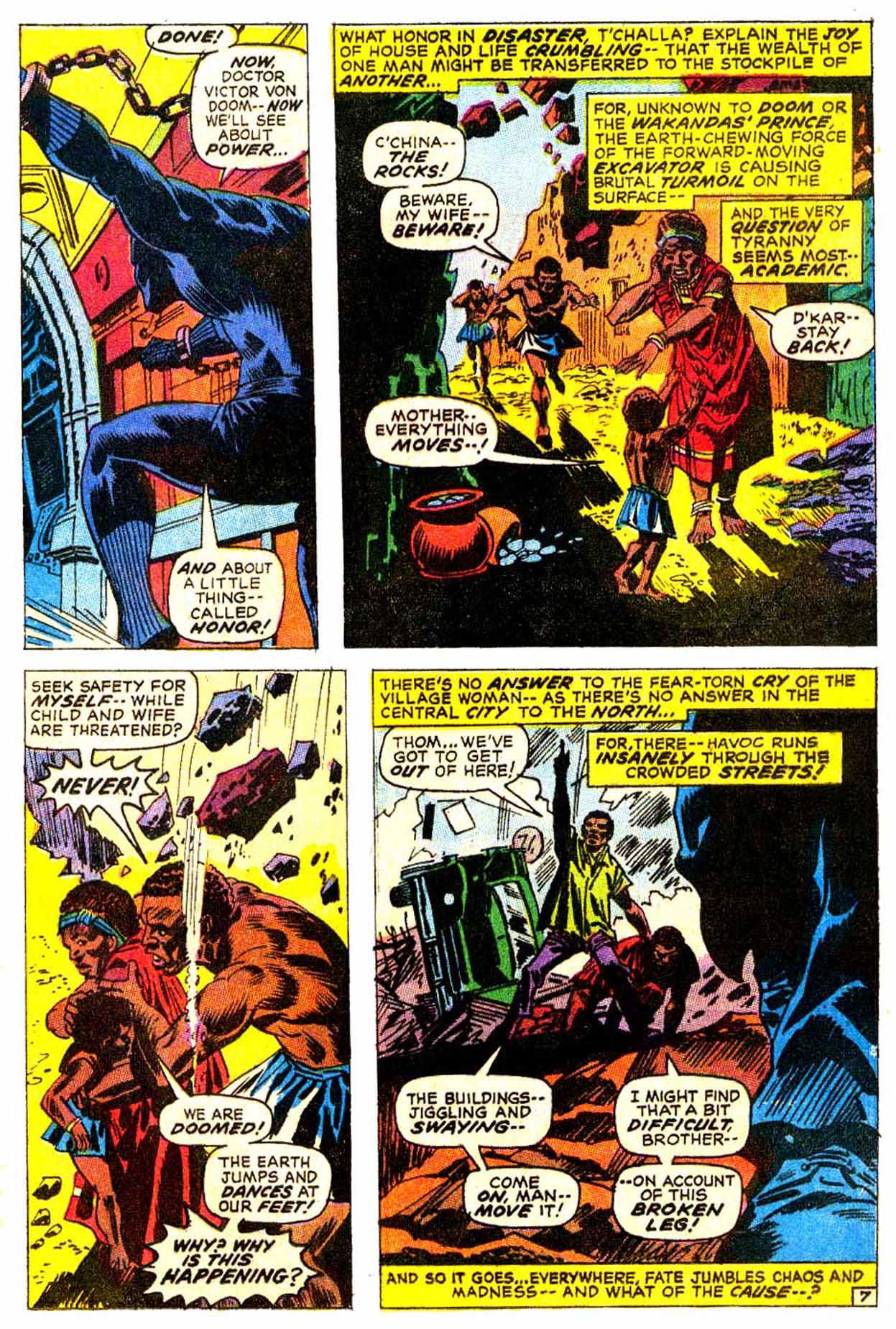 Read online Astonishing Tales (1970) comic -  Issue #7 - 8