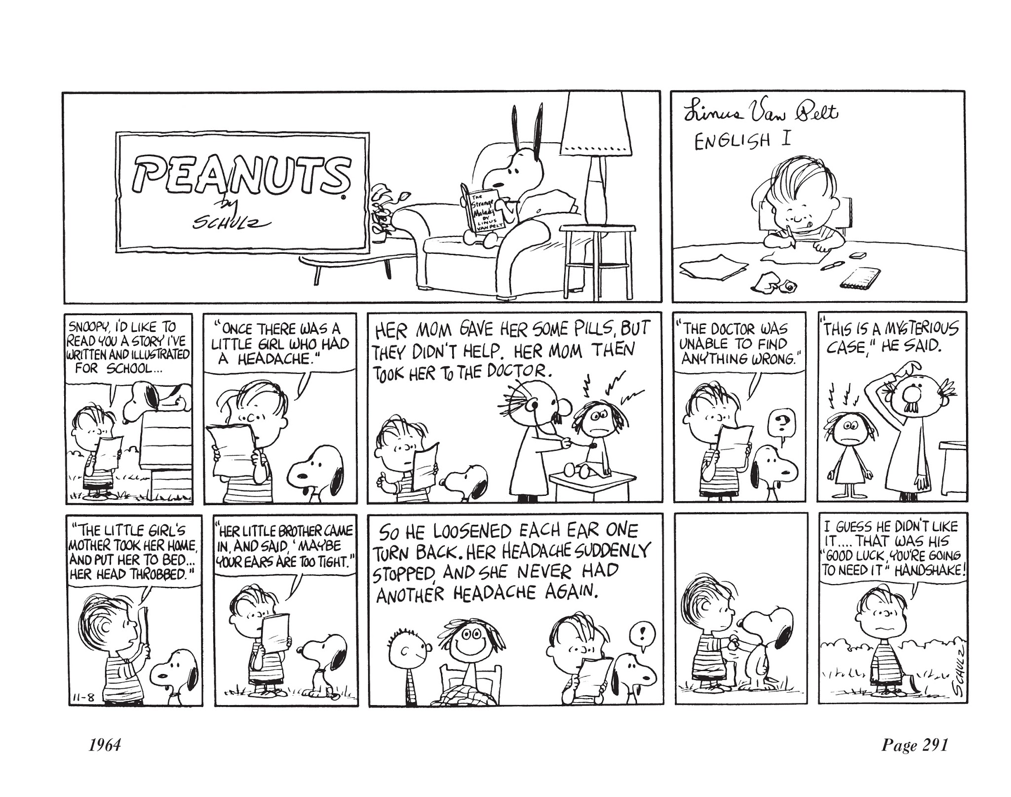 Read online The Complete Peanuts comic -  Issue # TPB 7 - 302
