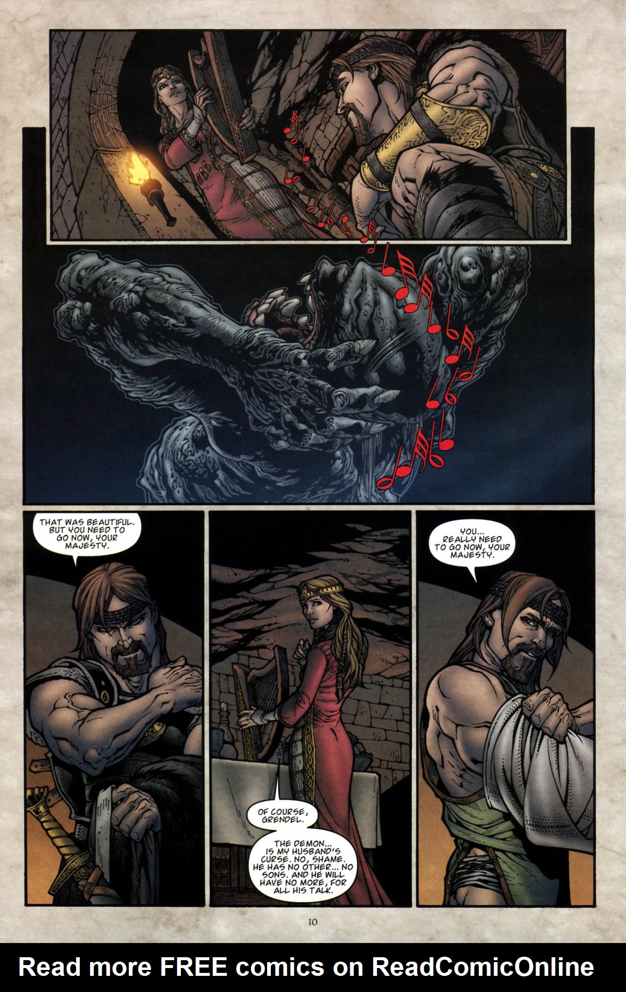 Read online Beowulf (2007) comic -  Issue #2 - 11
