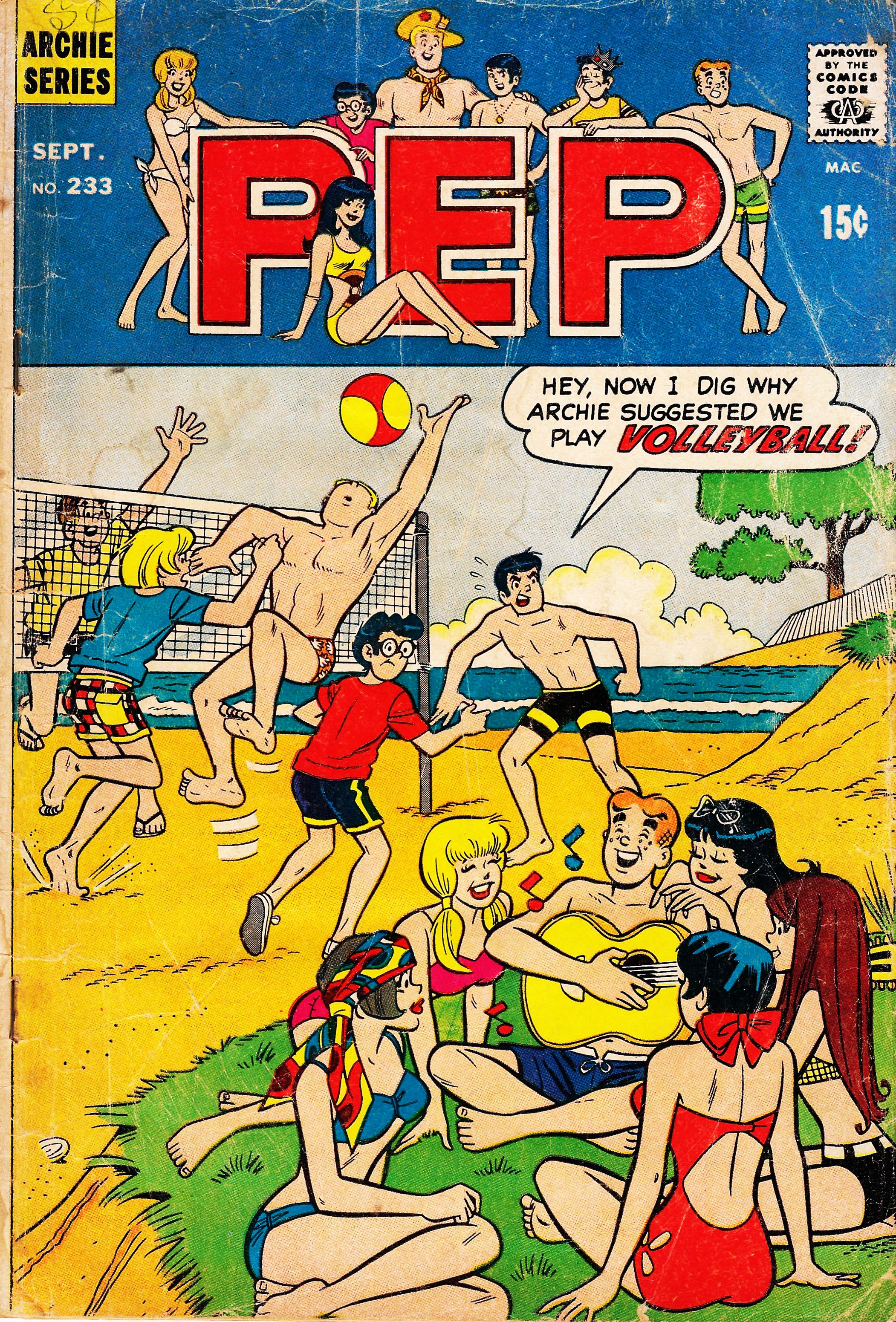 Read online Pep Comics comic -  Issue #233 - 1
