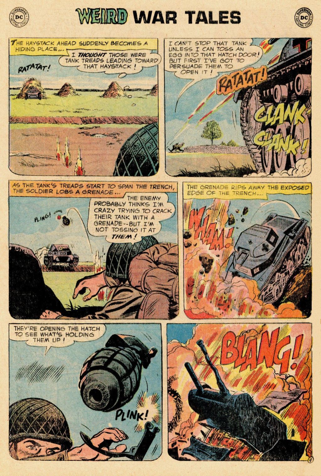 Read online Weird War Tales (1971) comic -  Issue #3 - 10