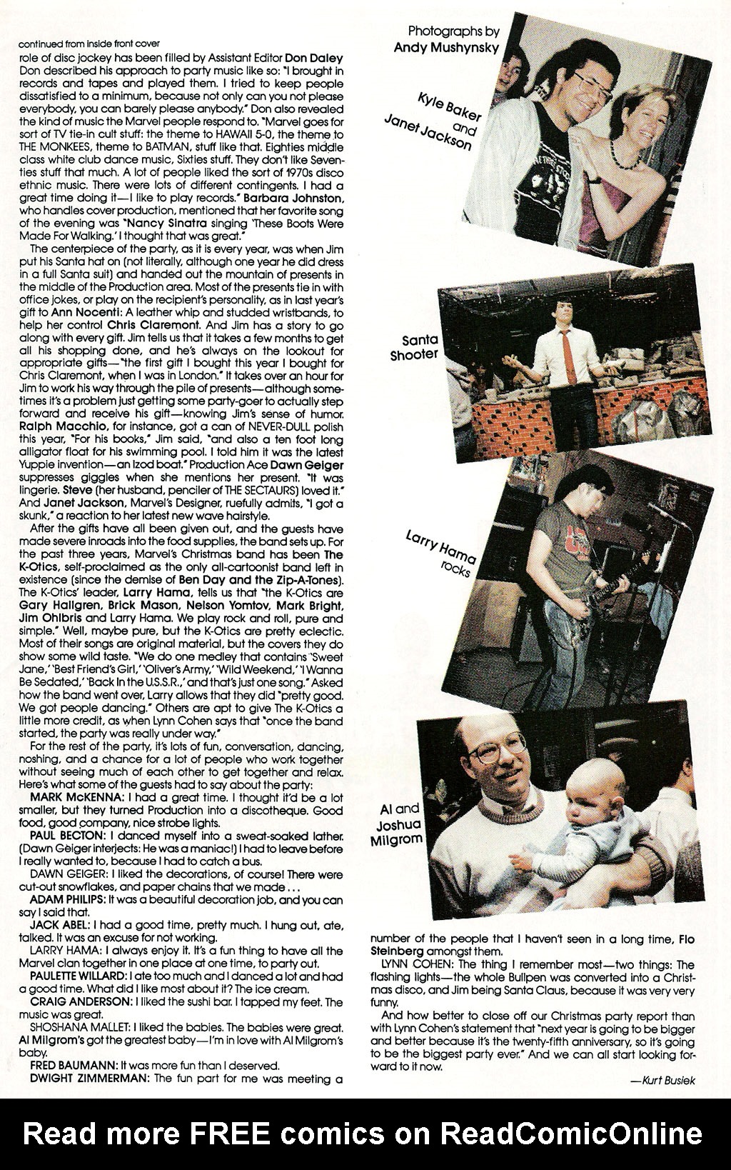 Read online Marvel Age comic -  Issue #40 - 34