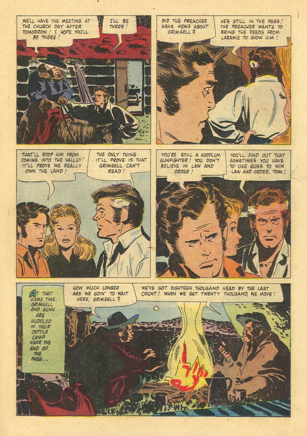 Read online Four Color Comics comic -  Issue #846 - 17