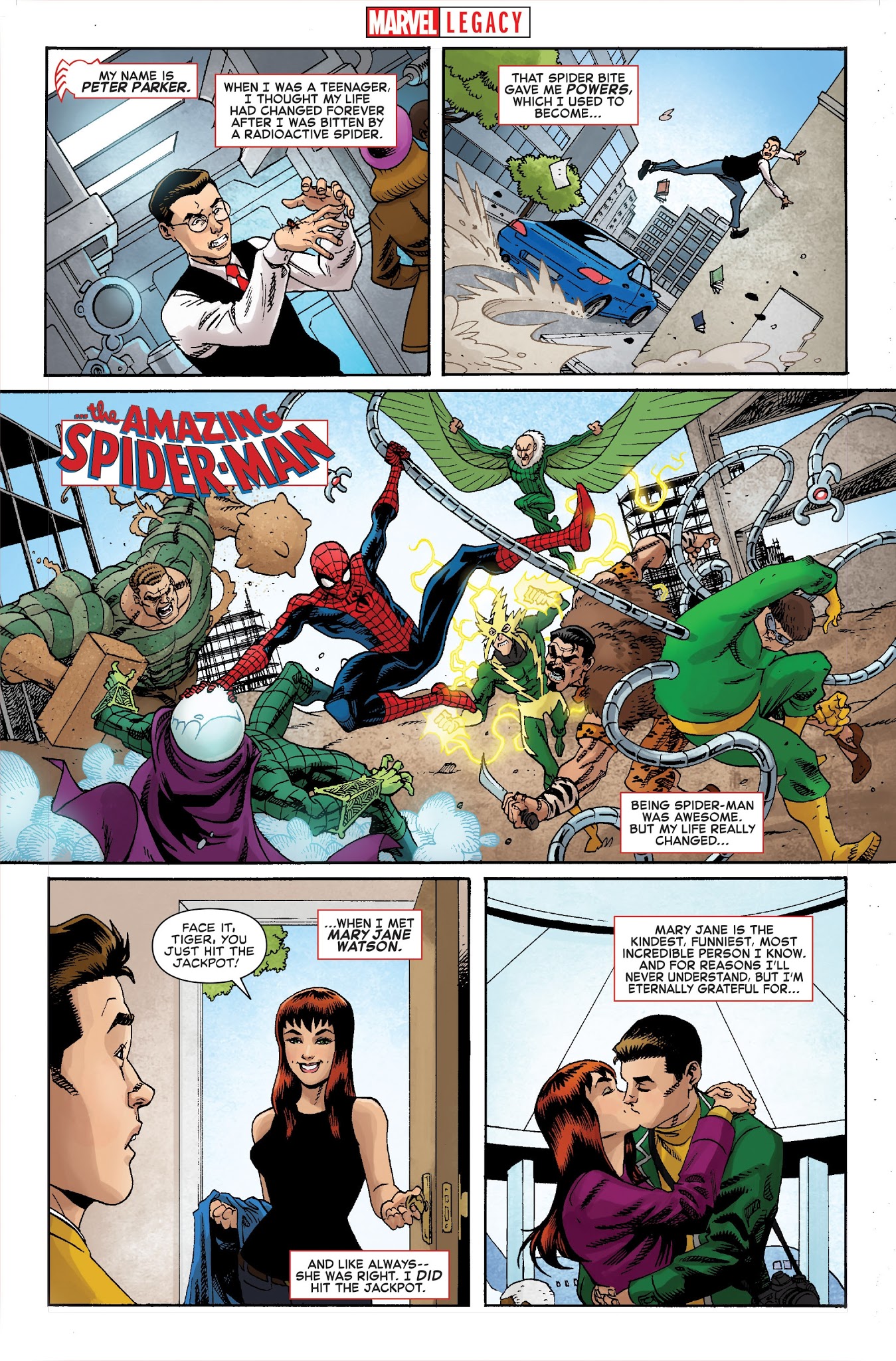 Read online Amazing Spider-Man: Renew Your Vows (2017) comic -  Issue # _Marvel Legacy Primer Pages - 2