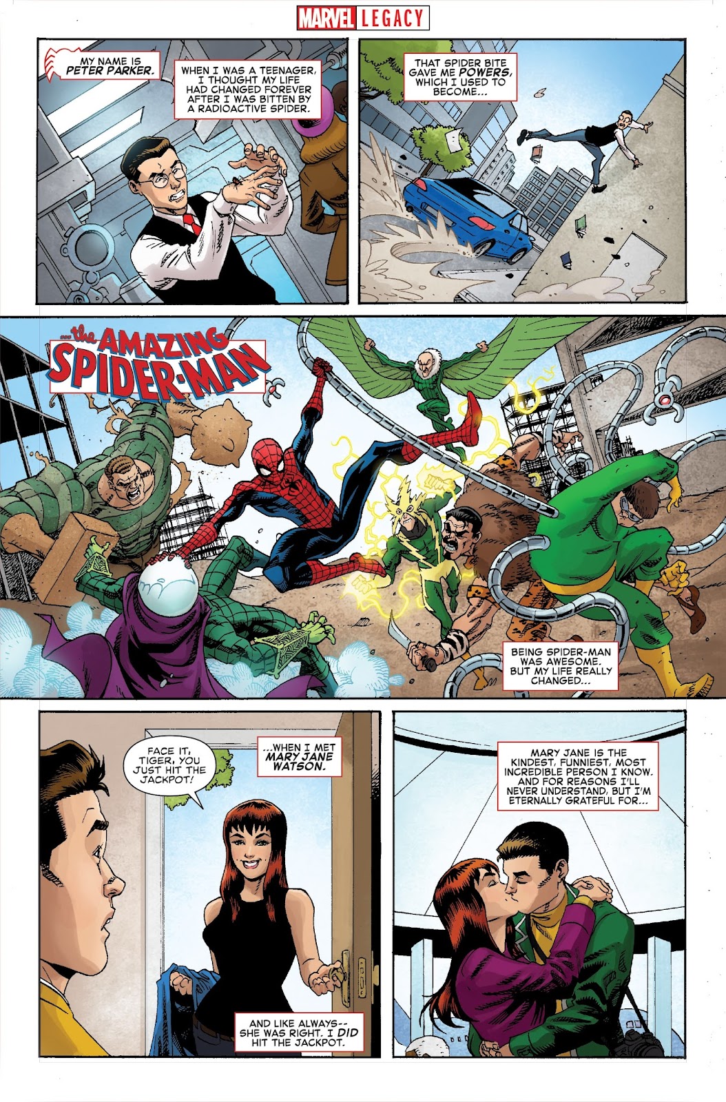 Amazing Spider-Man: Renew Your Vows (2017) issue Marvel Legacy Primer Pages - Page 2