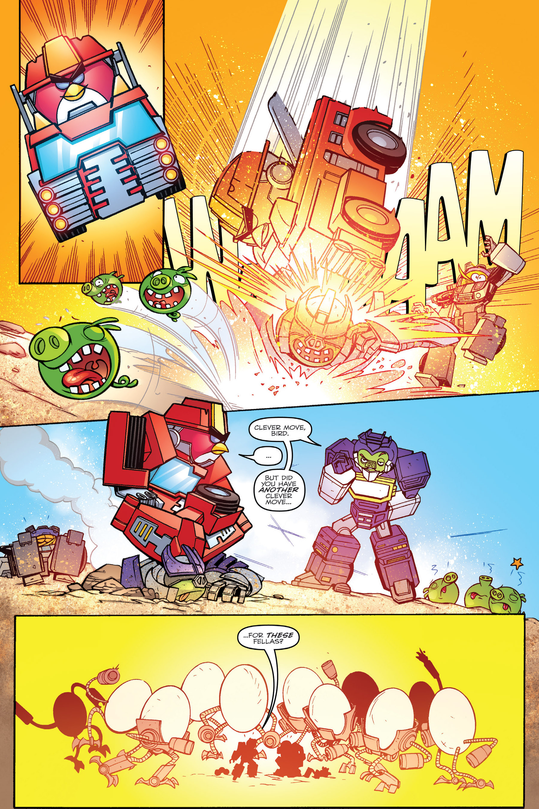 Read online Angry Birds Transformers: Age of Eggstinction comic -  Issue # Full - 62