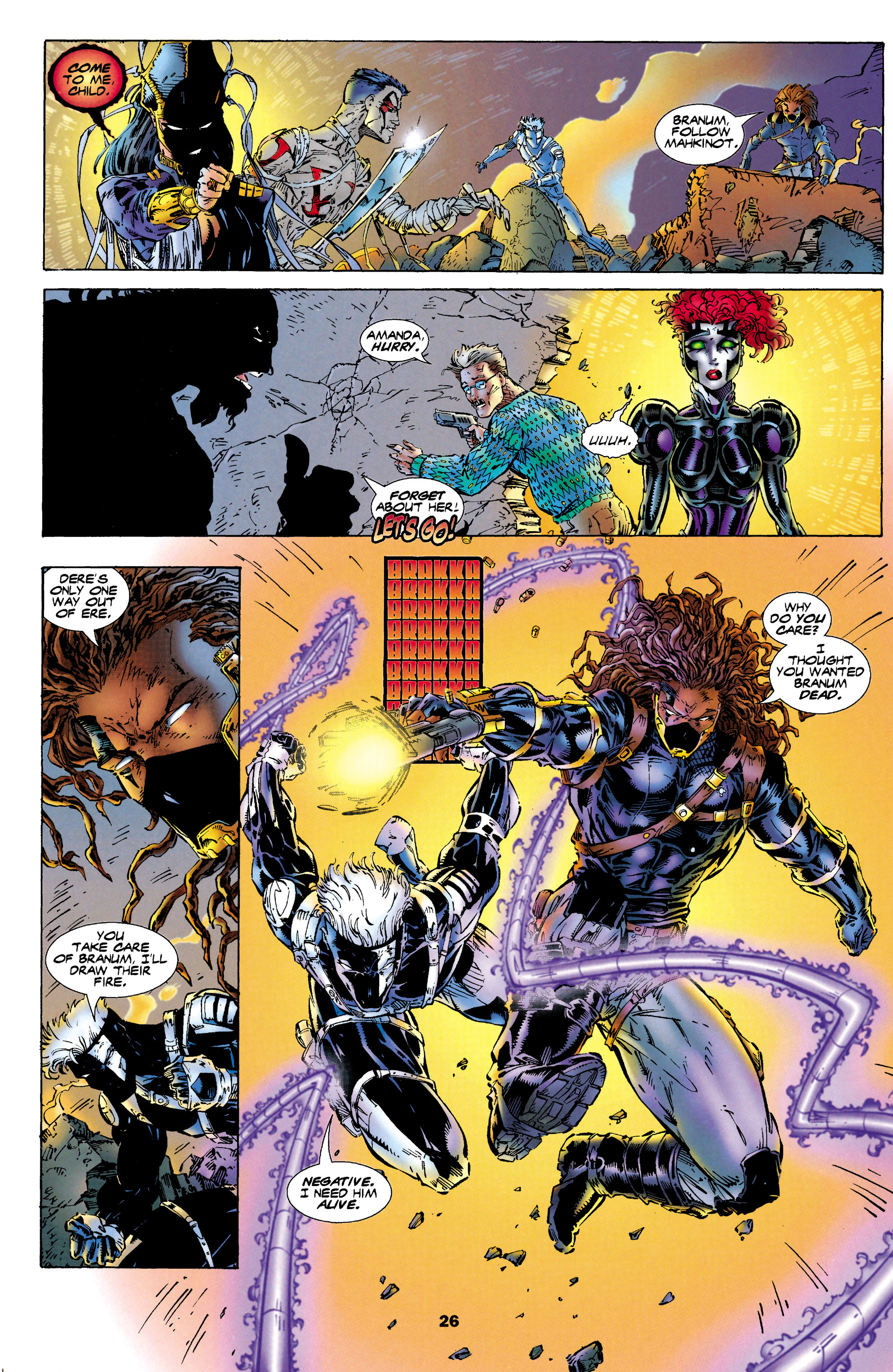 Read online Backlash comic -  Issue #12 - 27