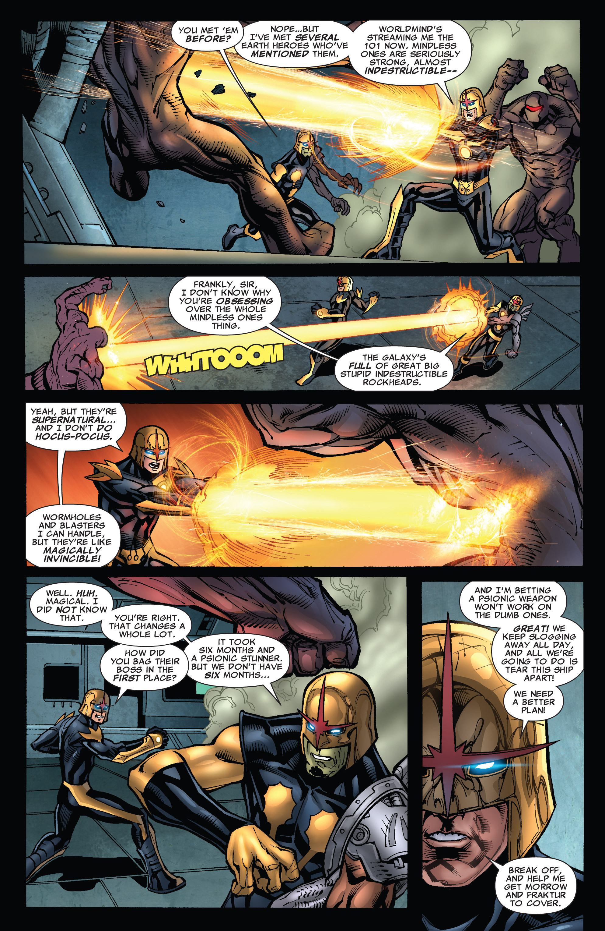 Read online Nova (2007) comic -  Issue #30 - 7