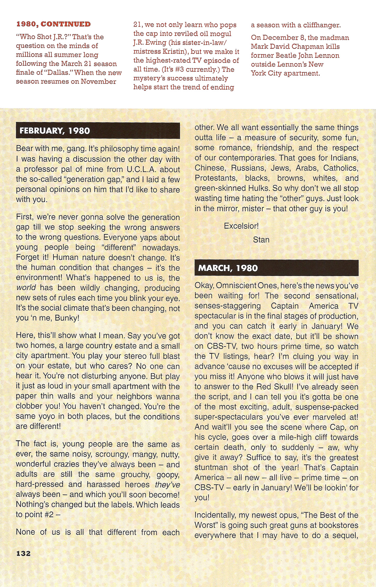 Read online Stan's Soapbox: The Collection comic -  Issue # TPB - 115