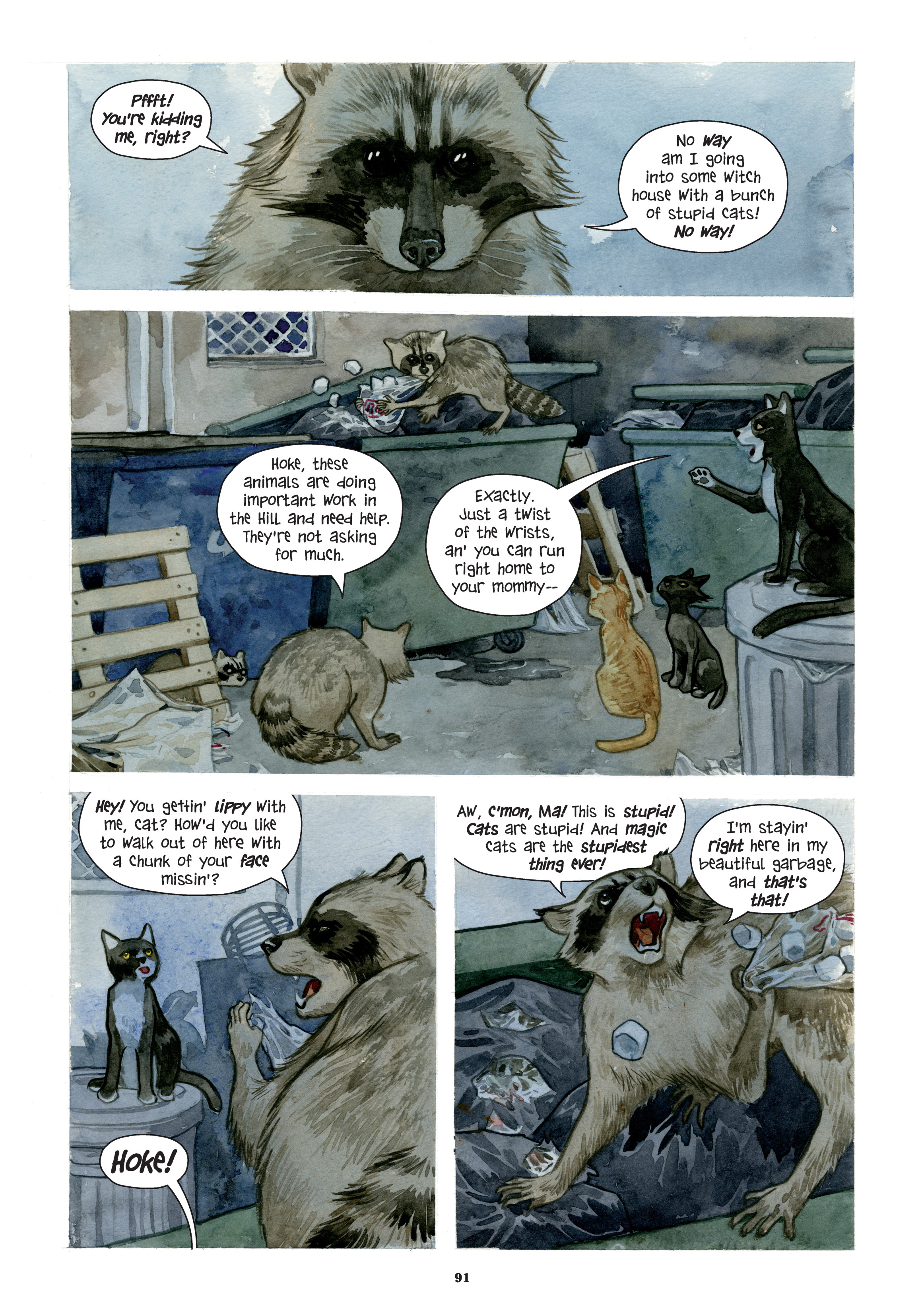 Read online Beasts of Burden: Neighborhood Watch (2019) comic -  Issue # TPB (Part 1) - 90