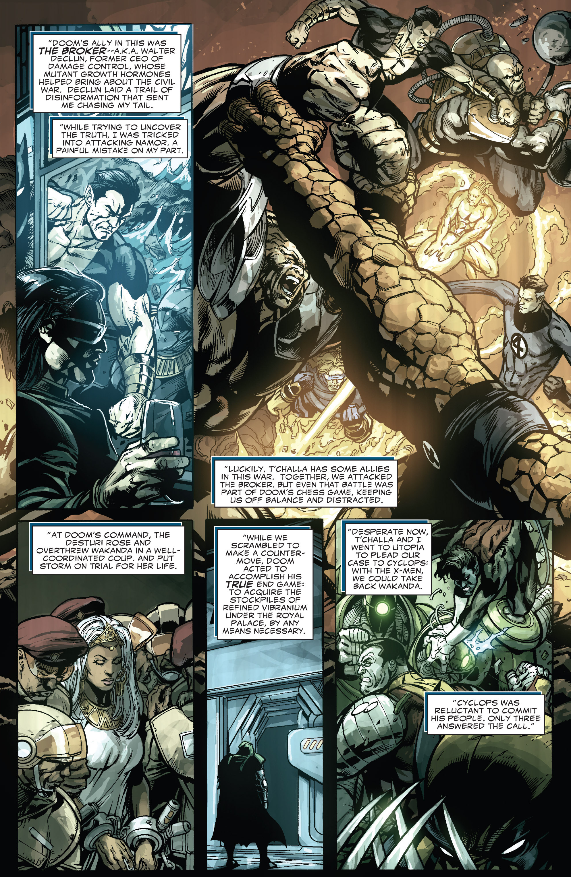 Read online Doomwar comic -  Issue #3 - 5
