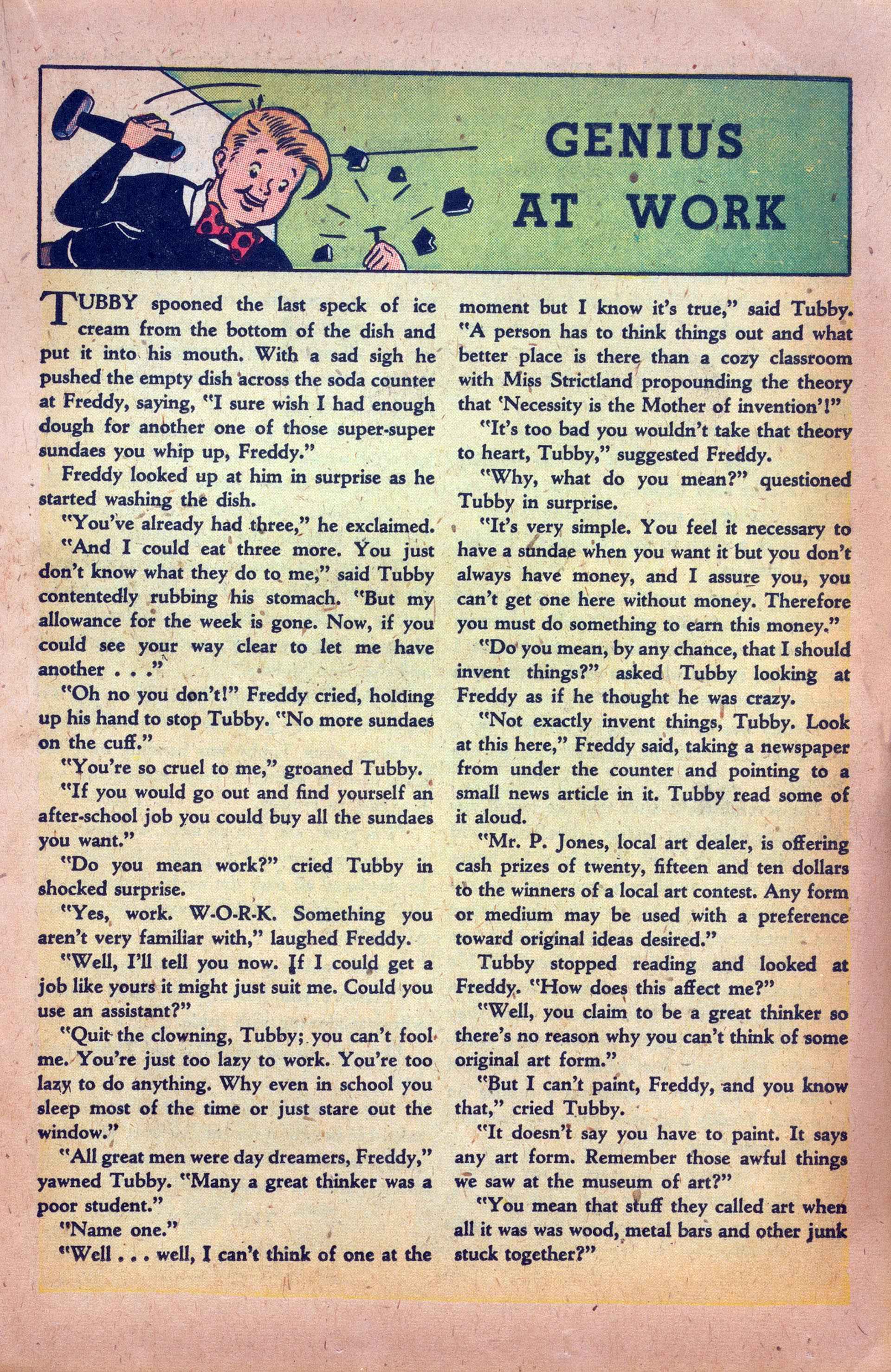 Read online Tessie the Typist comic -  Issue #12 - 27
