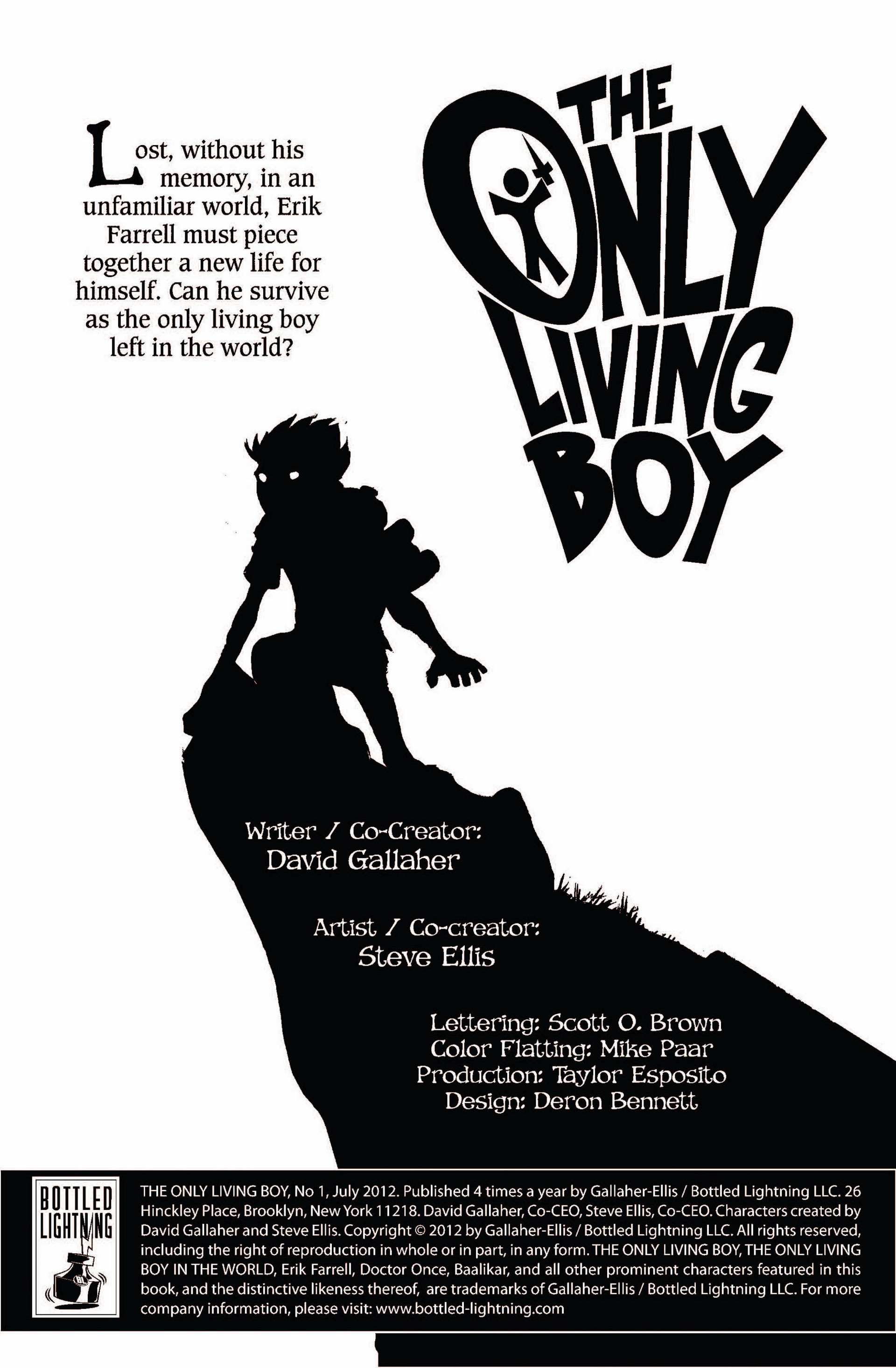 Read online The Only Living Boy comic -  Issue #1 - 2