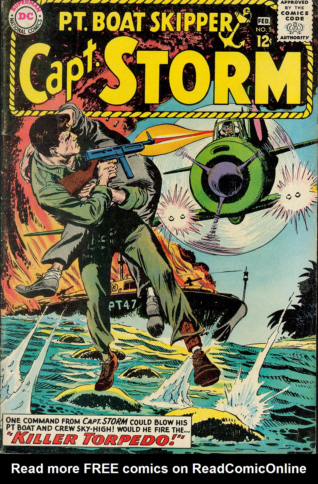 Read online Capt. Storm comic -  Issue #5 - 1