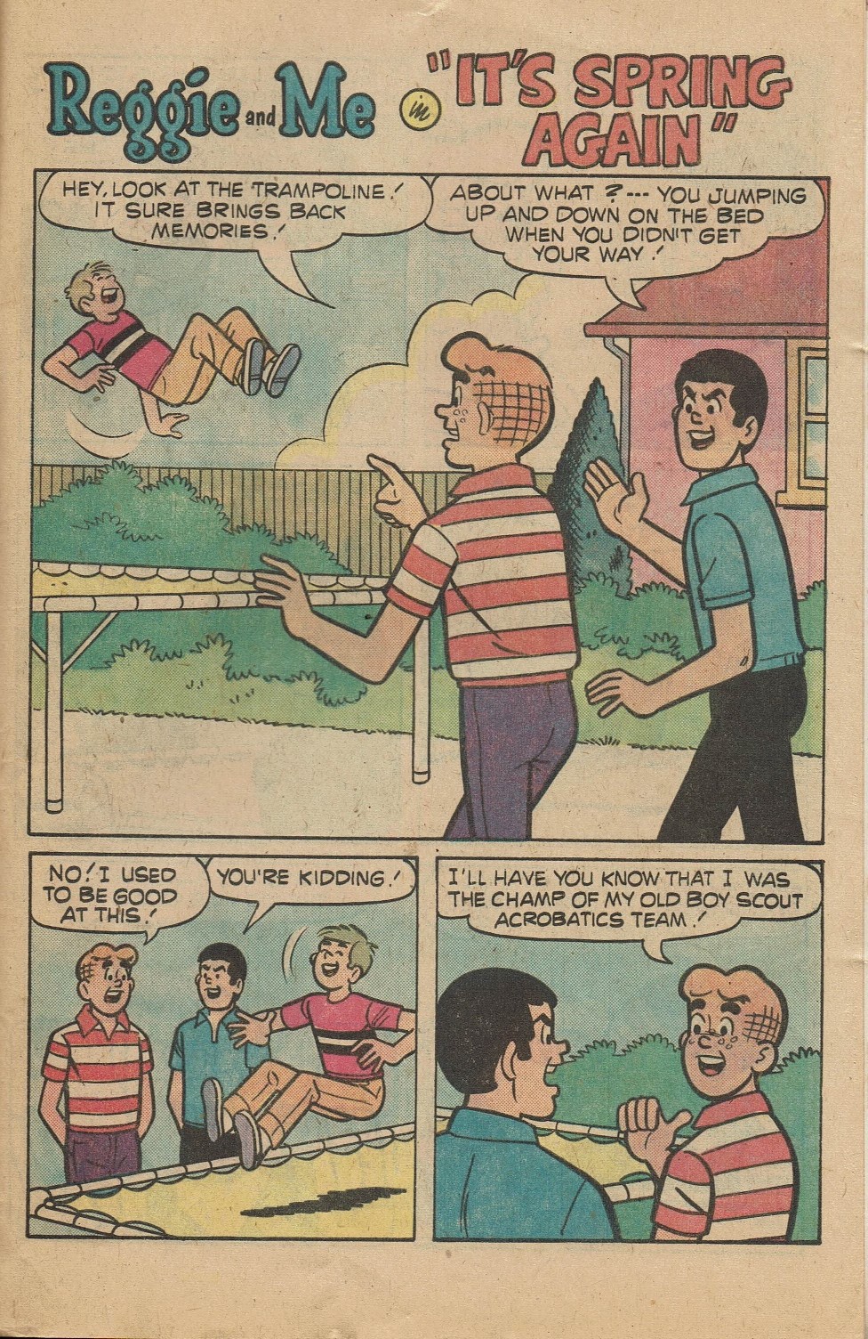 Read online Reggie and Me (1966) comic -  Issue #101 - 29