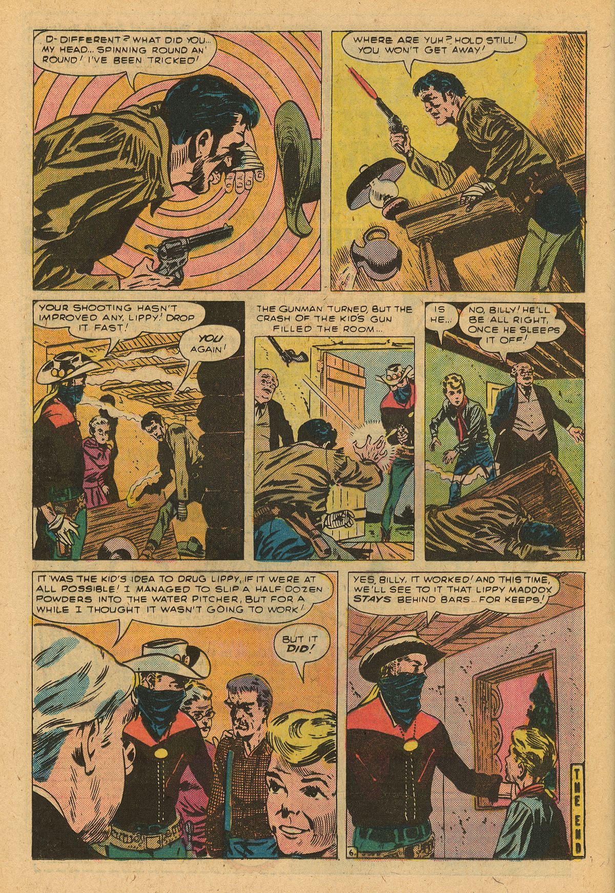 Read online The Outlaw Kid (1970) comic -  Issue #26 - 12