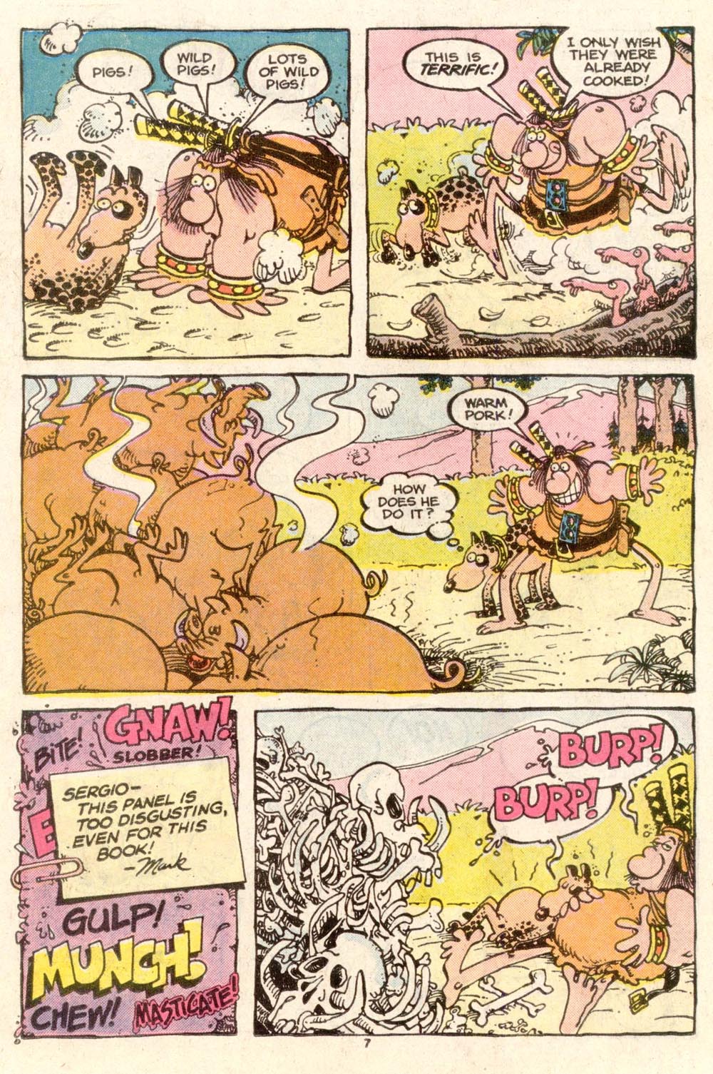 Read online Sergio Aragonés Groo the Wanderer comic -  Issue #35 - 7