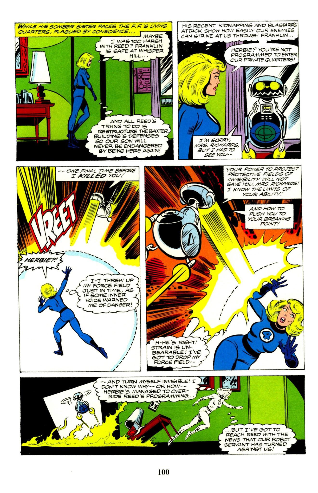 Read online Fantastic Four Visionaries: John Byrne comic -  Issue # TPB 0 - 101