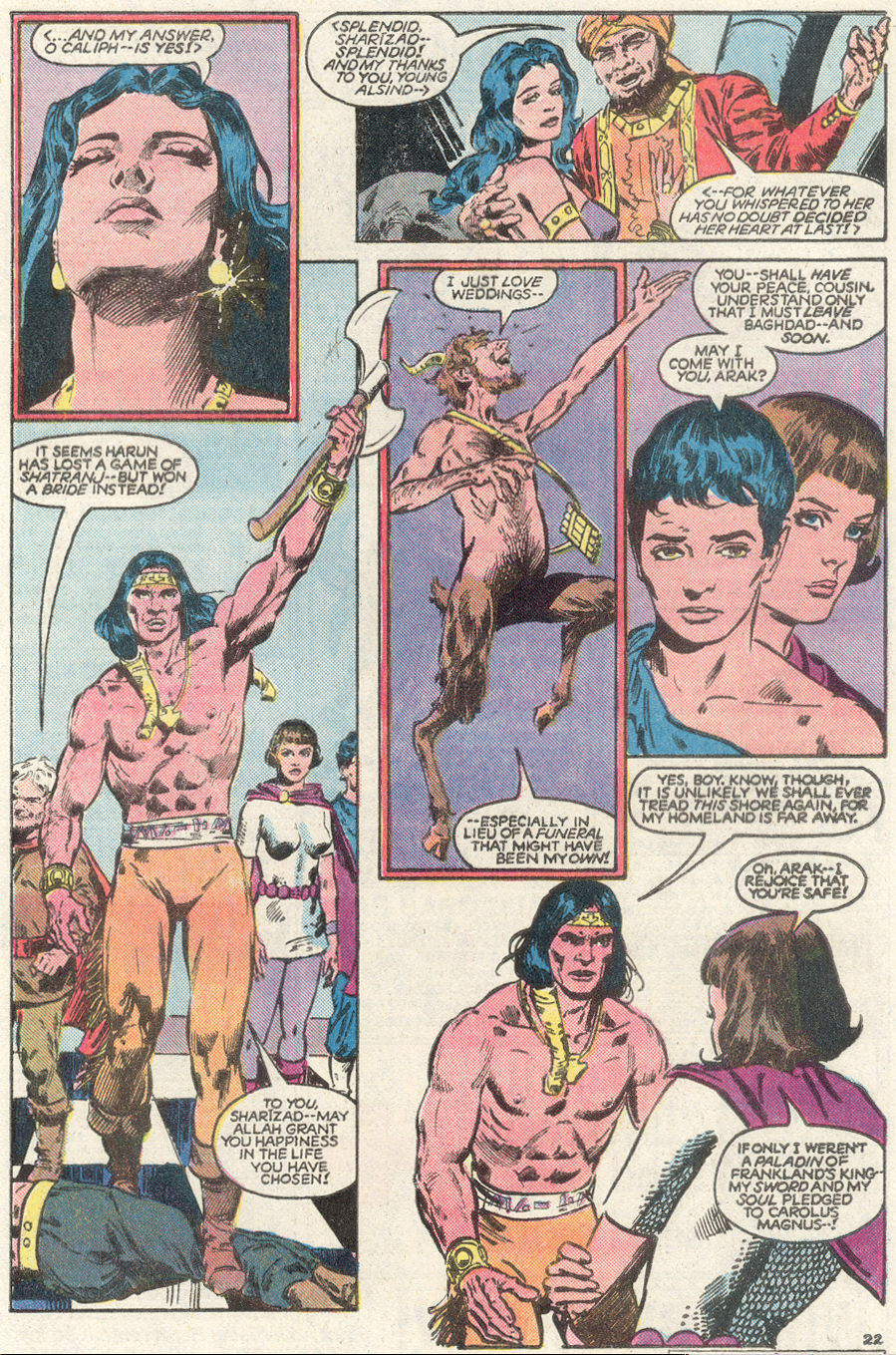Read online Arak Son of Thunder comic -  Issue #40 - 22