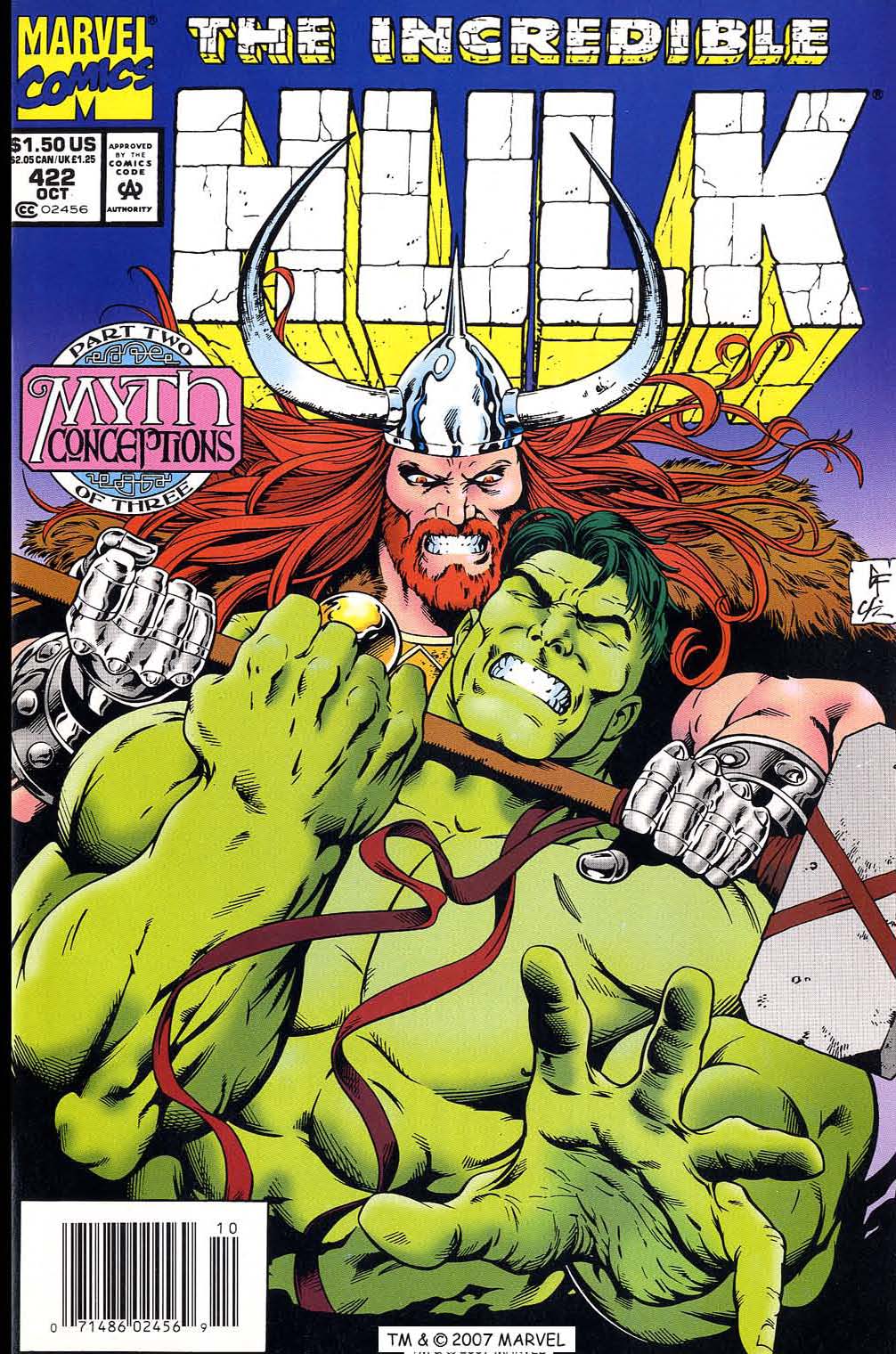 Read online The Incredible Hulk (1968) comic -  Issue #422 - 1