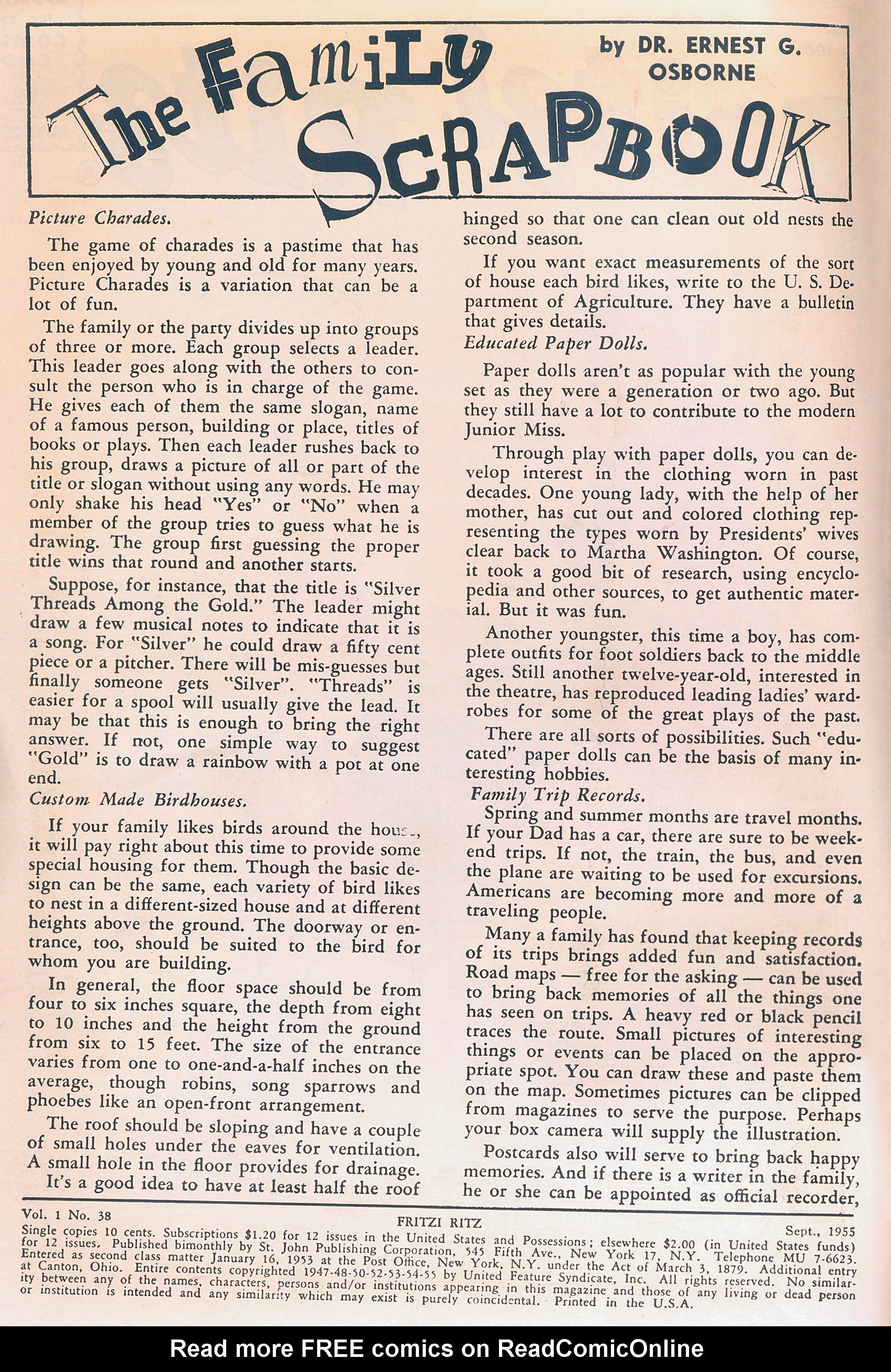 Read online Fritzi Ritz (1953) comic -  Issue #38 - 2