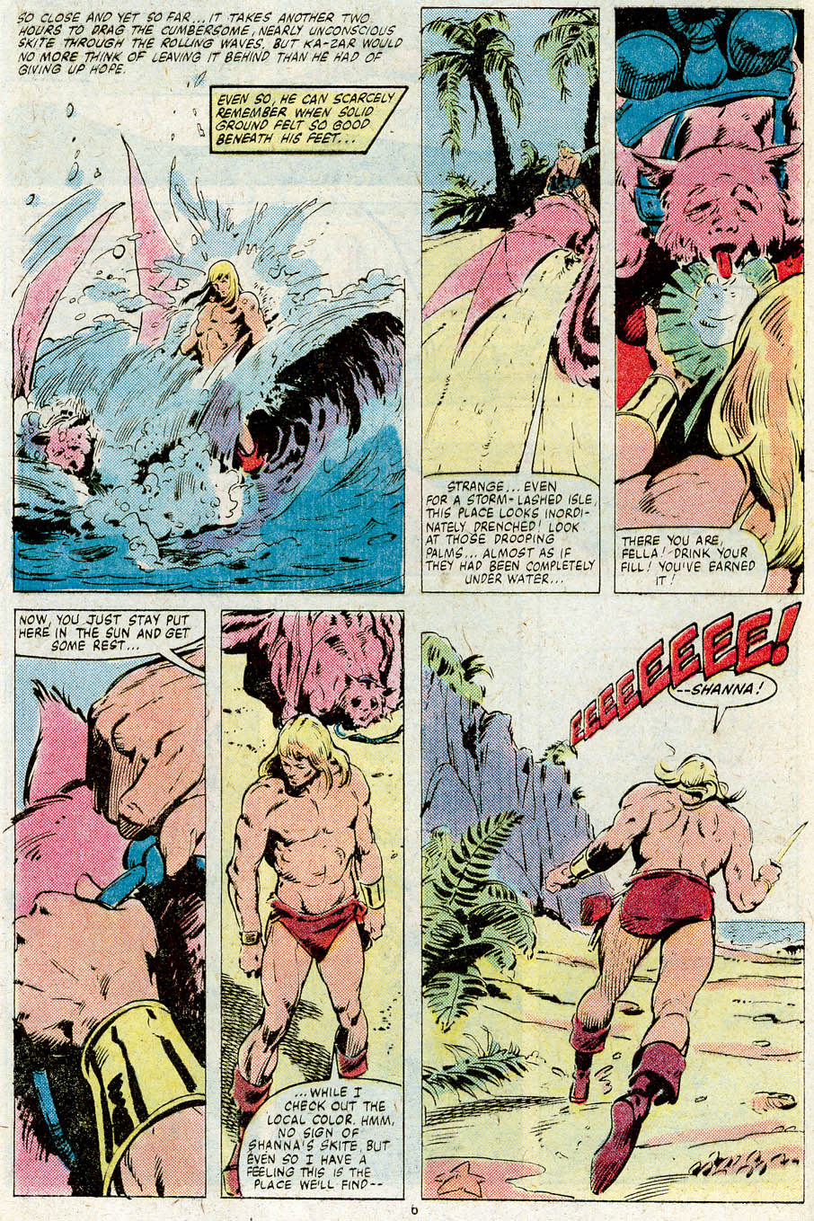 Read online Ka-Zar the Savage comic -  Issue #4 - 6