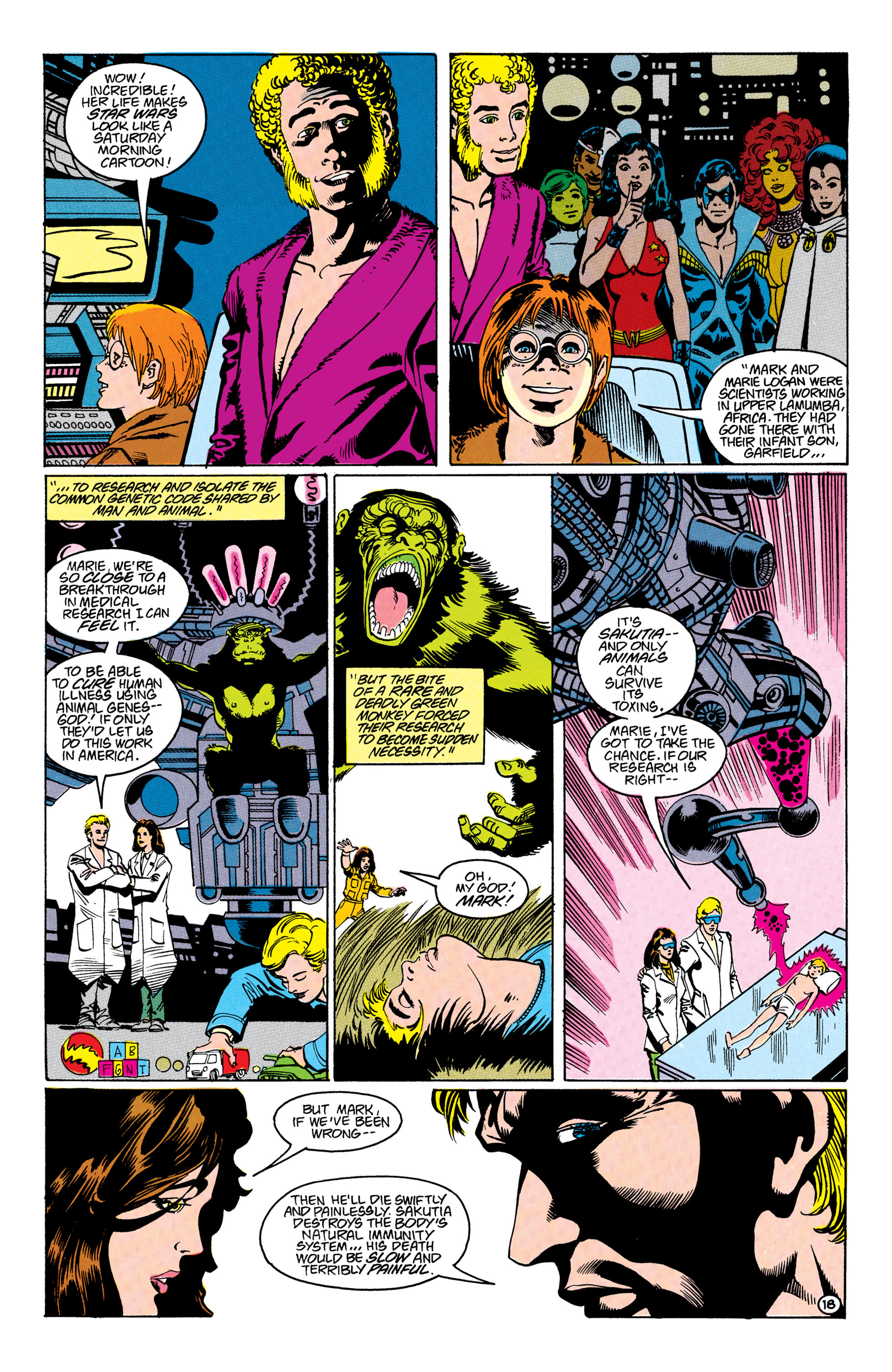 Read online The New Teen Titans (1984) comic -  Issue #47 - 19