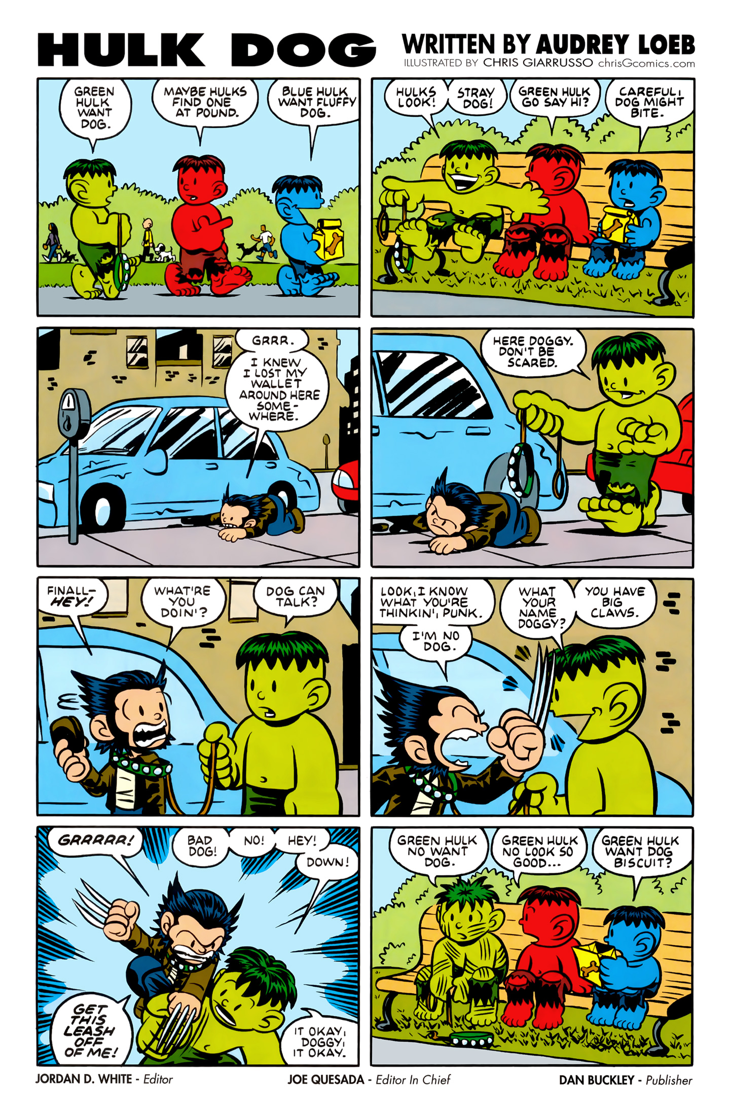 Read online Hulk-Sized Mini-Hulks comic -  Issue # Full - 12