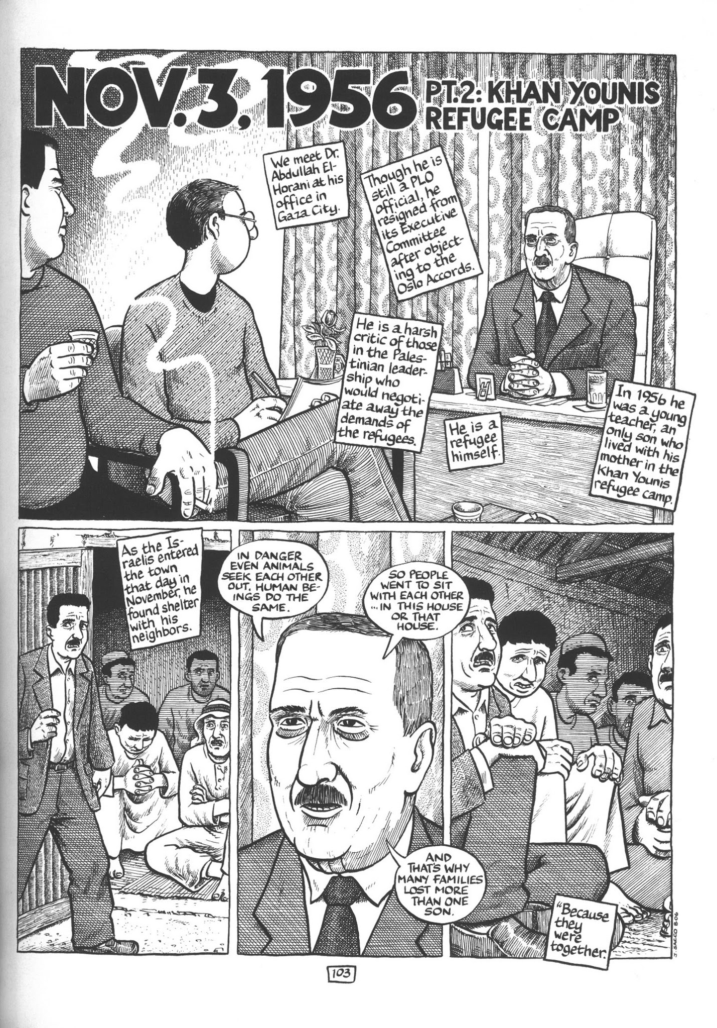 Read online Footnotes in Gaza comic -  Issue # TPB - 123