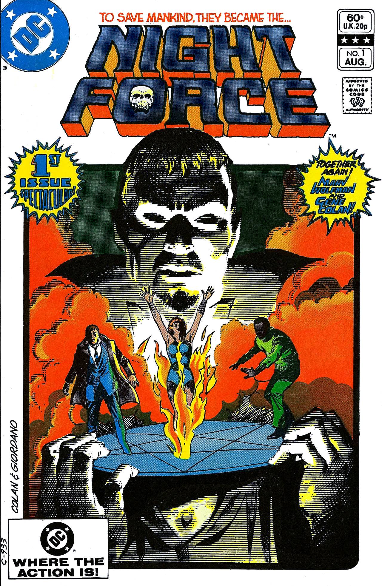 Read online The Night Force comic -  Issue #1 - 1