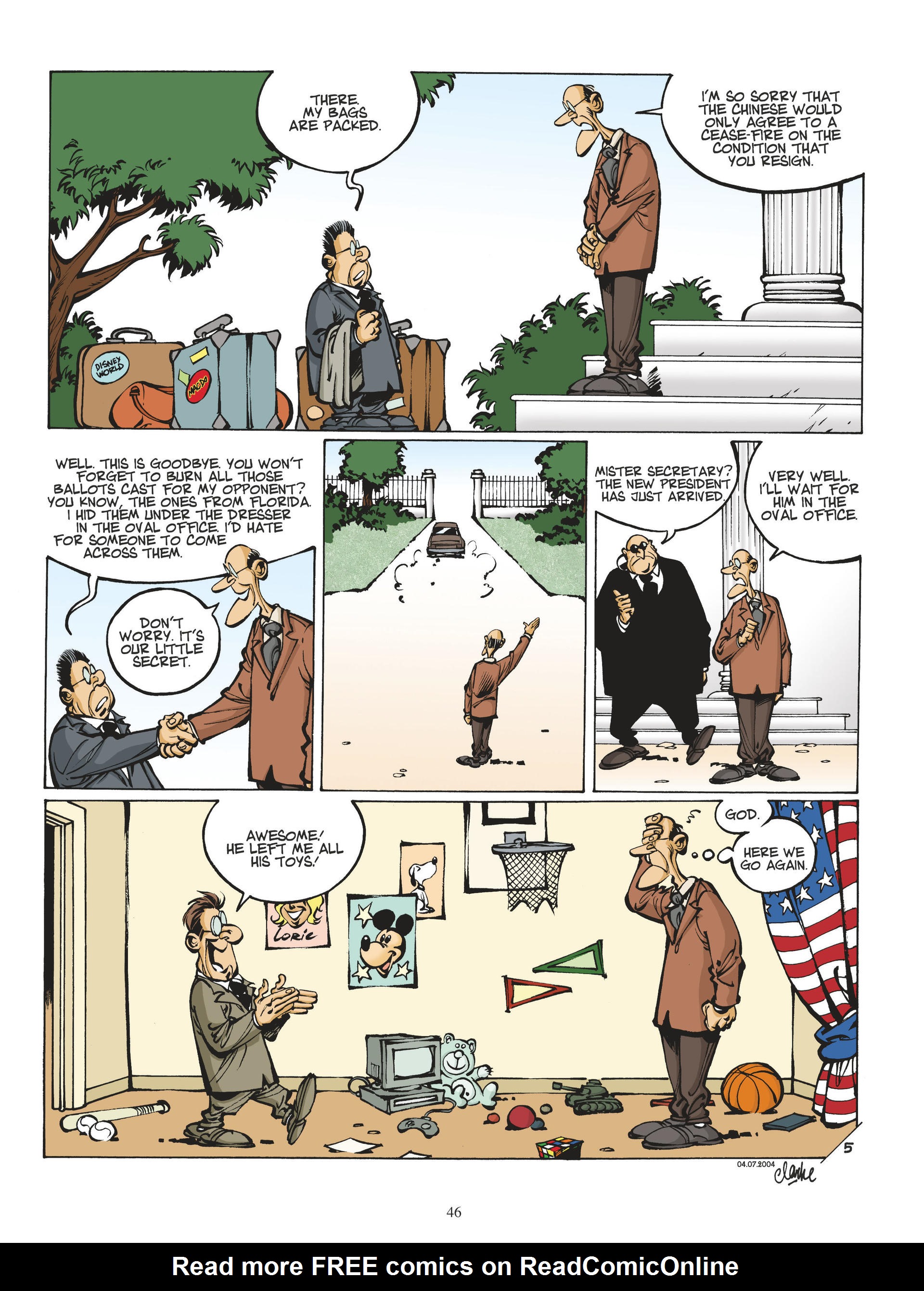 Read online Mister President comic -  Issue #1 - 46
