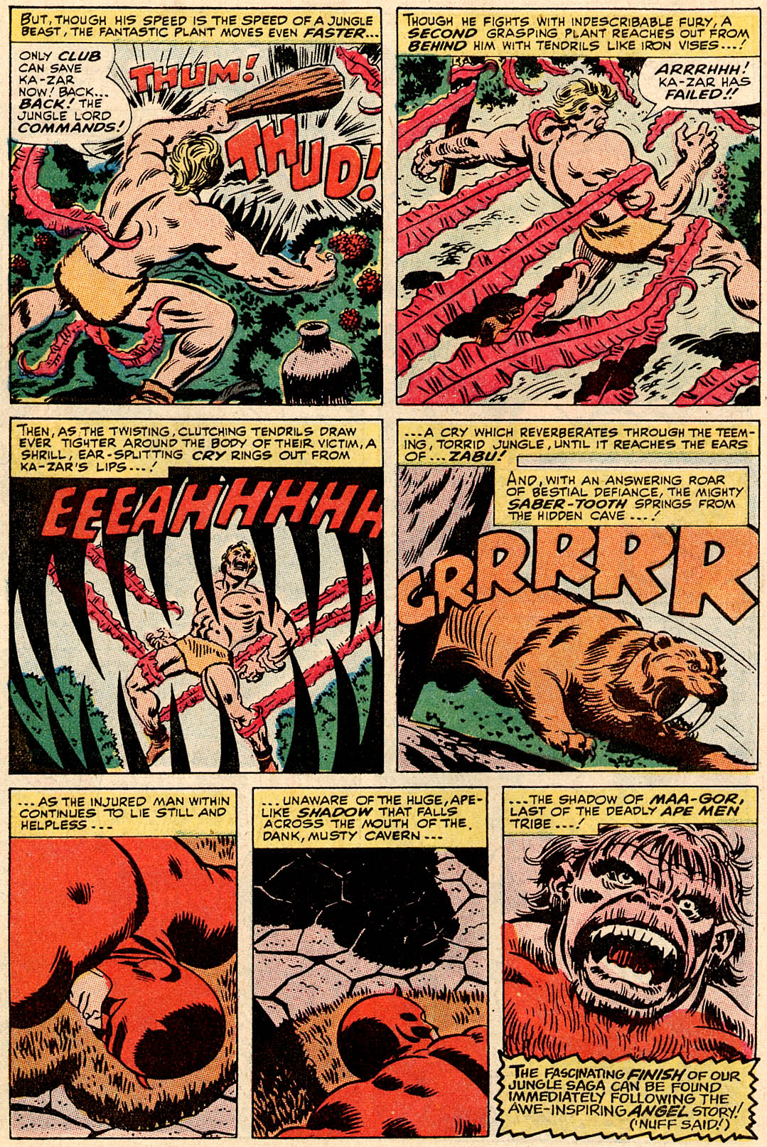 Read online Ka-Zar (1970) comic -  Issue #2 - 21