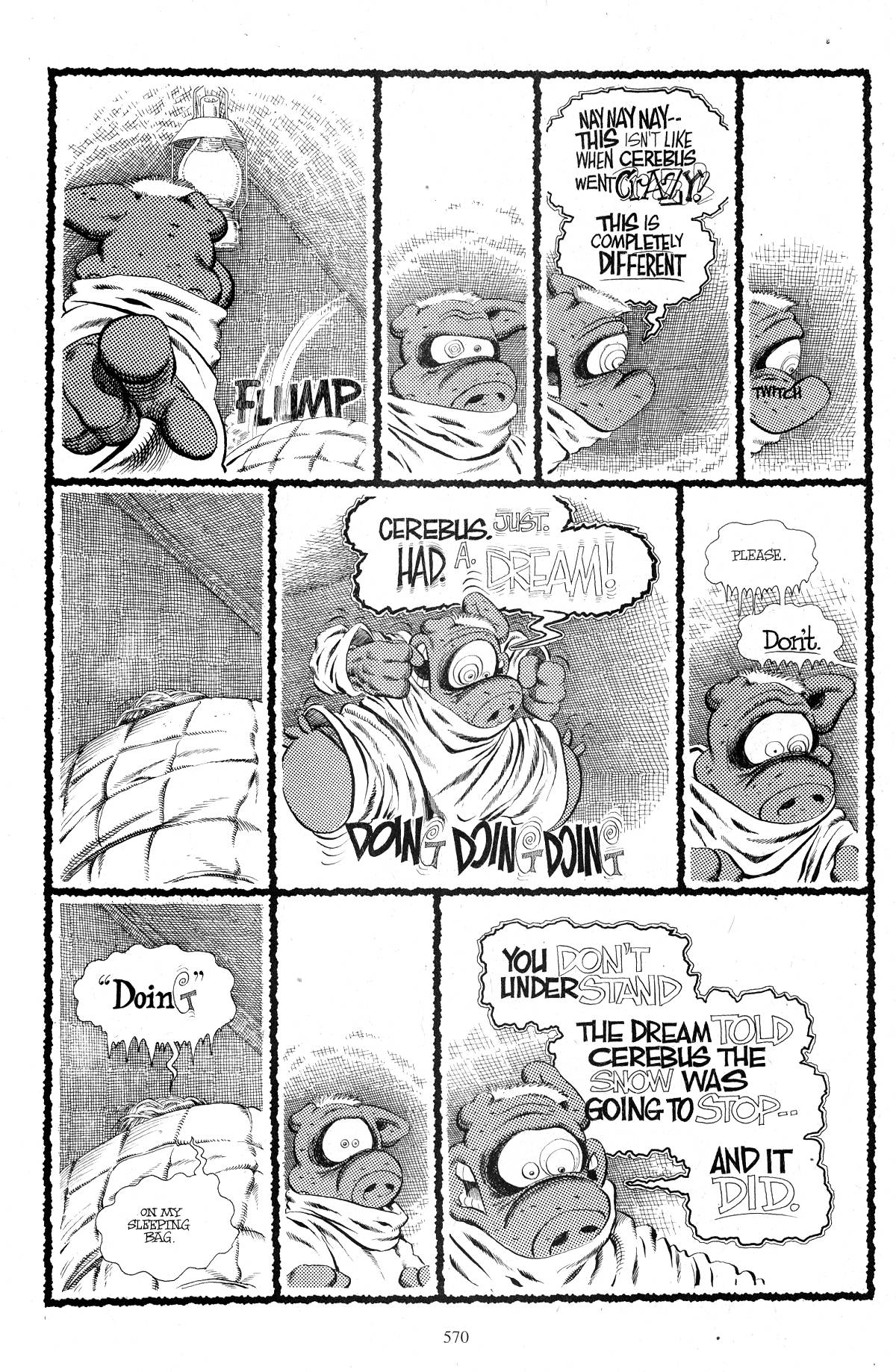 Read online Cerebus comic -  Issue #261 - 7