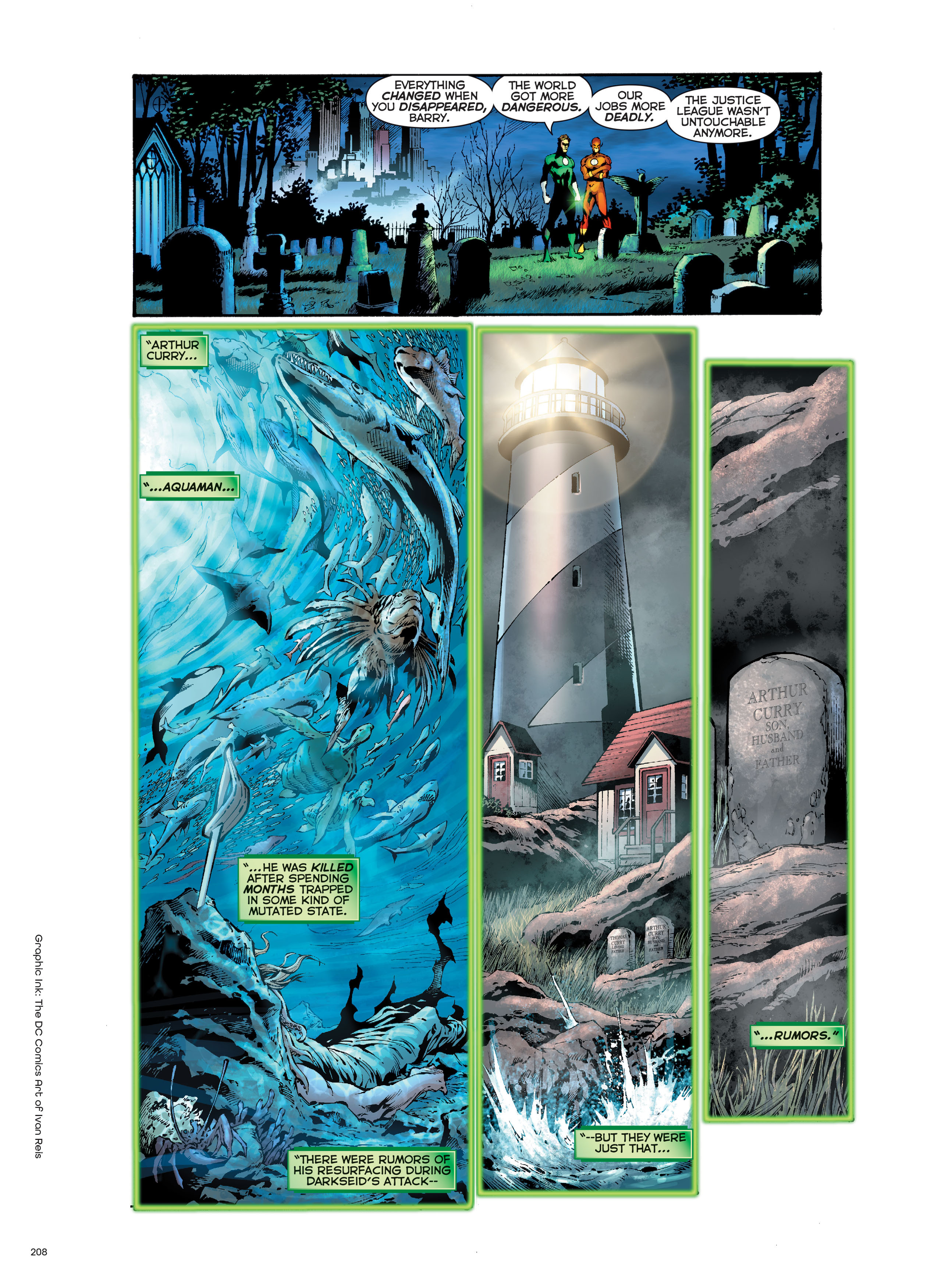 Read online Graphic Ink: The DC Comics Art of Ivan Reis comic -  Issue # TPB (Part 3) - 2