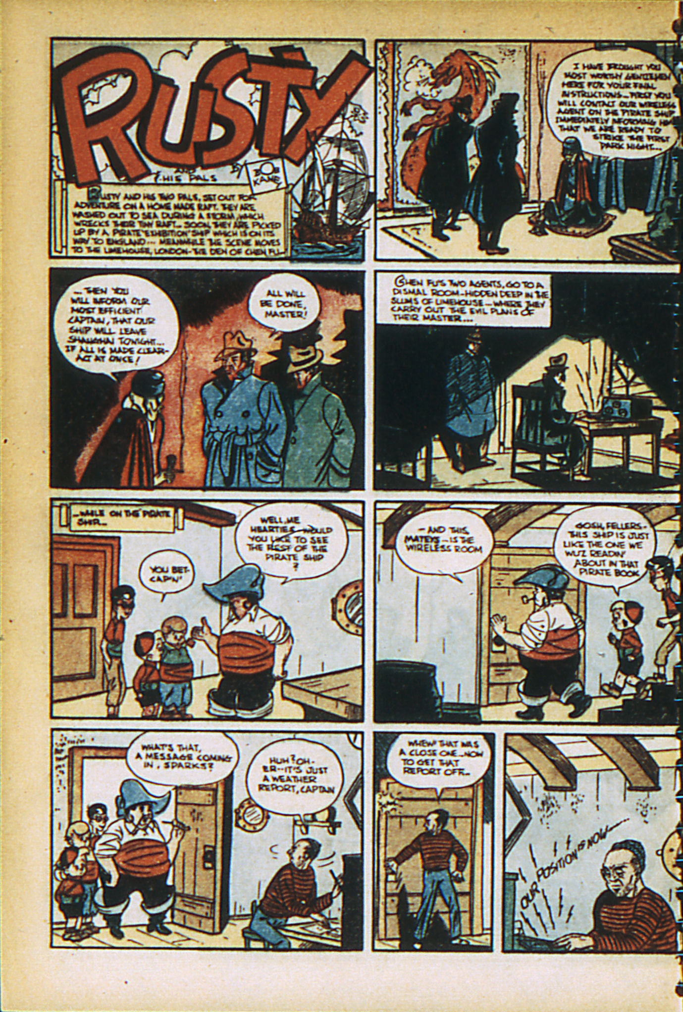 Read online Adventure Comics (1938) comic -  Issue #27 - 16